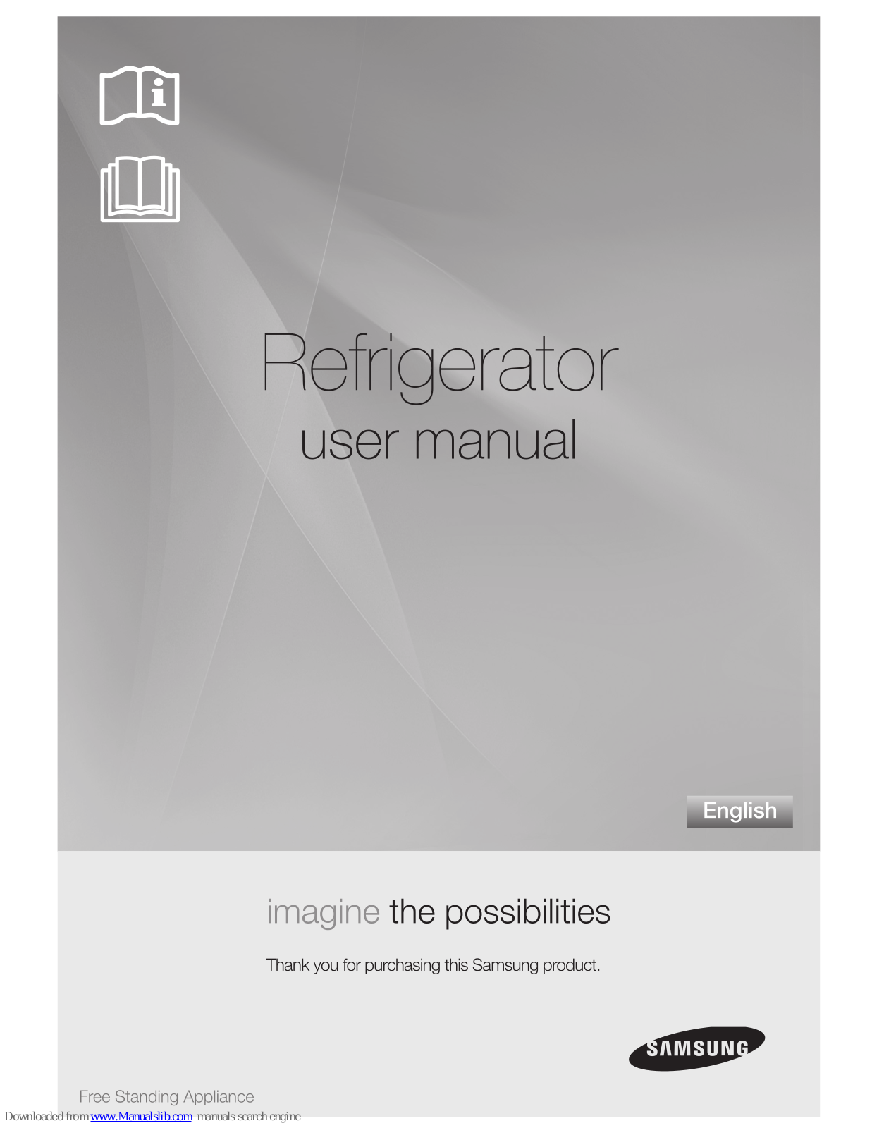 Samsung Refrigerator, RT45GE, RT41R, RT41G, RT41H User Manual