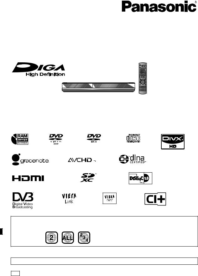 Panasonic DMR-XS385 User Manual