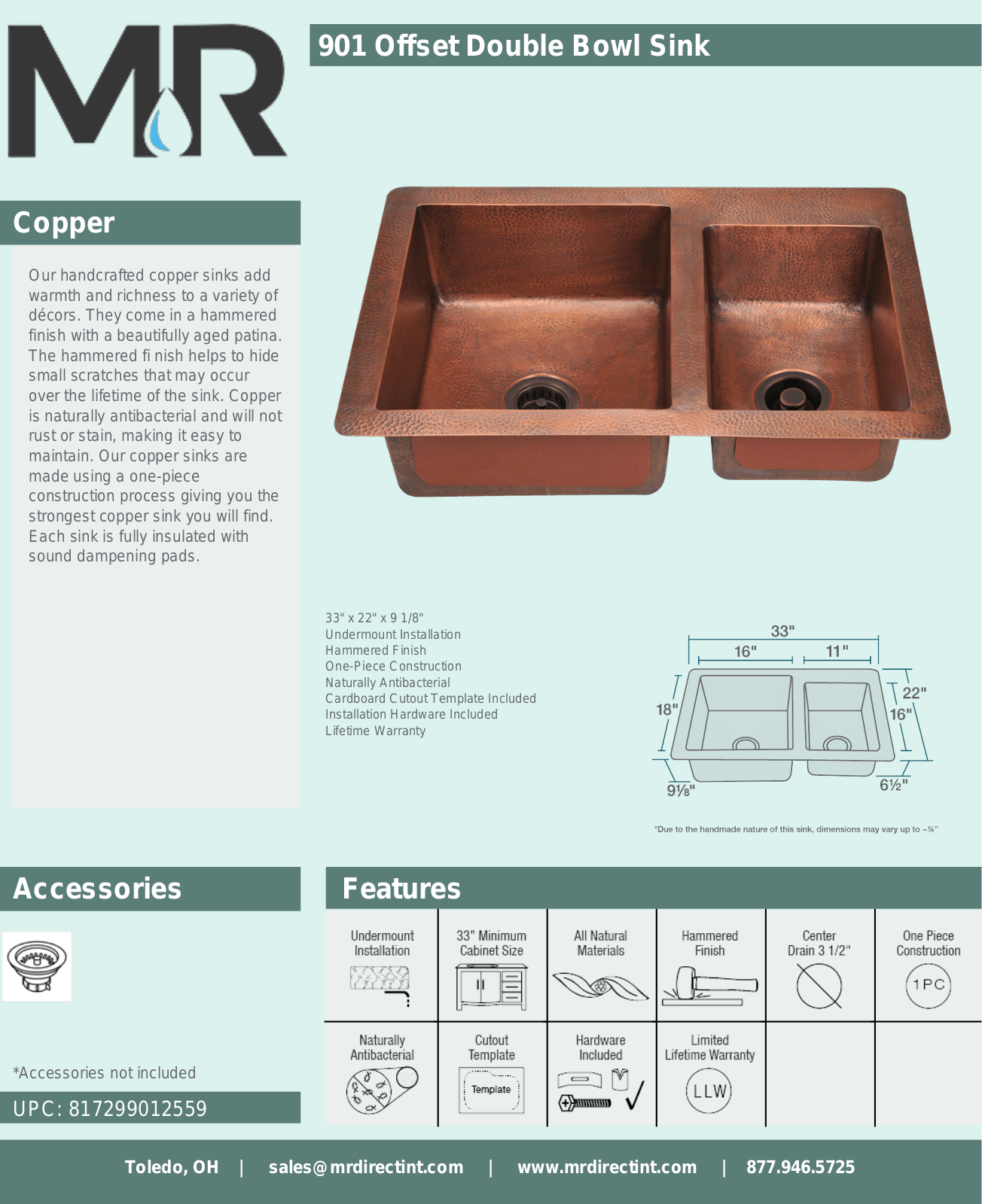 MR Direct MRDR1029 Specifications - ManualMachine.com