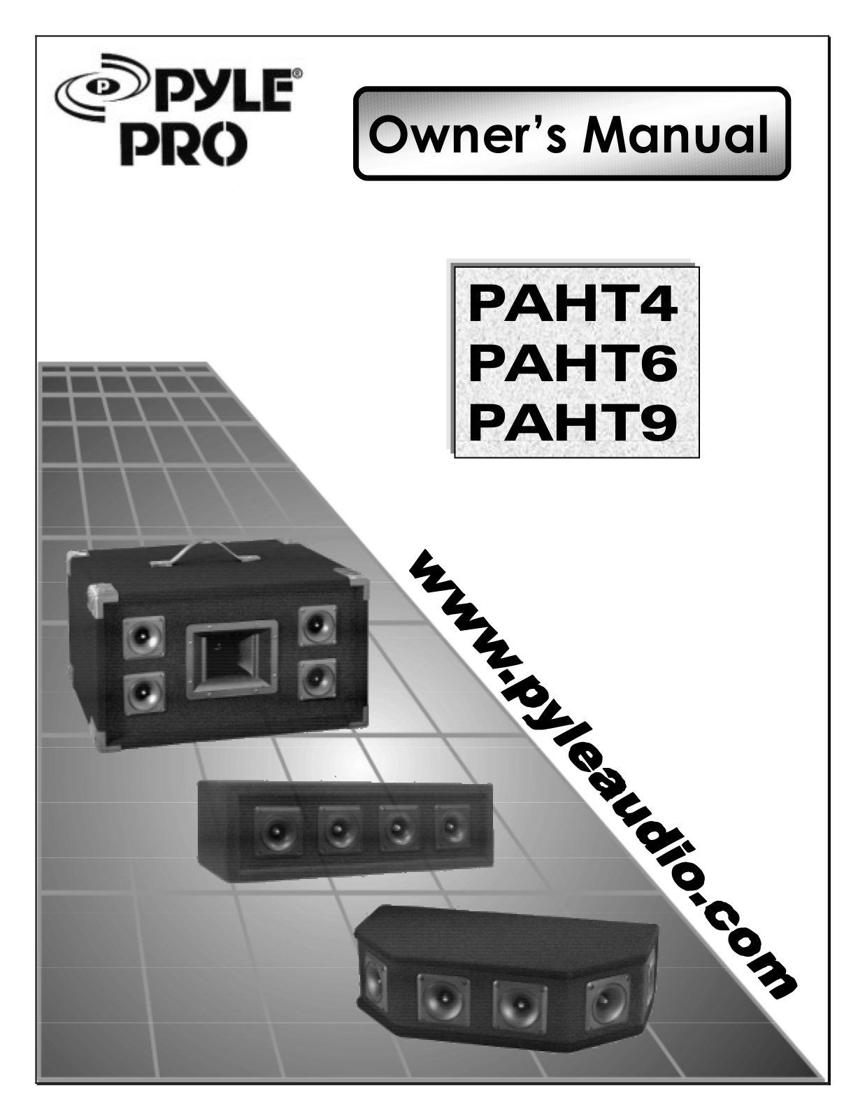 PYLE Audio PAHT4 User Manual