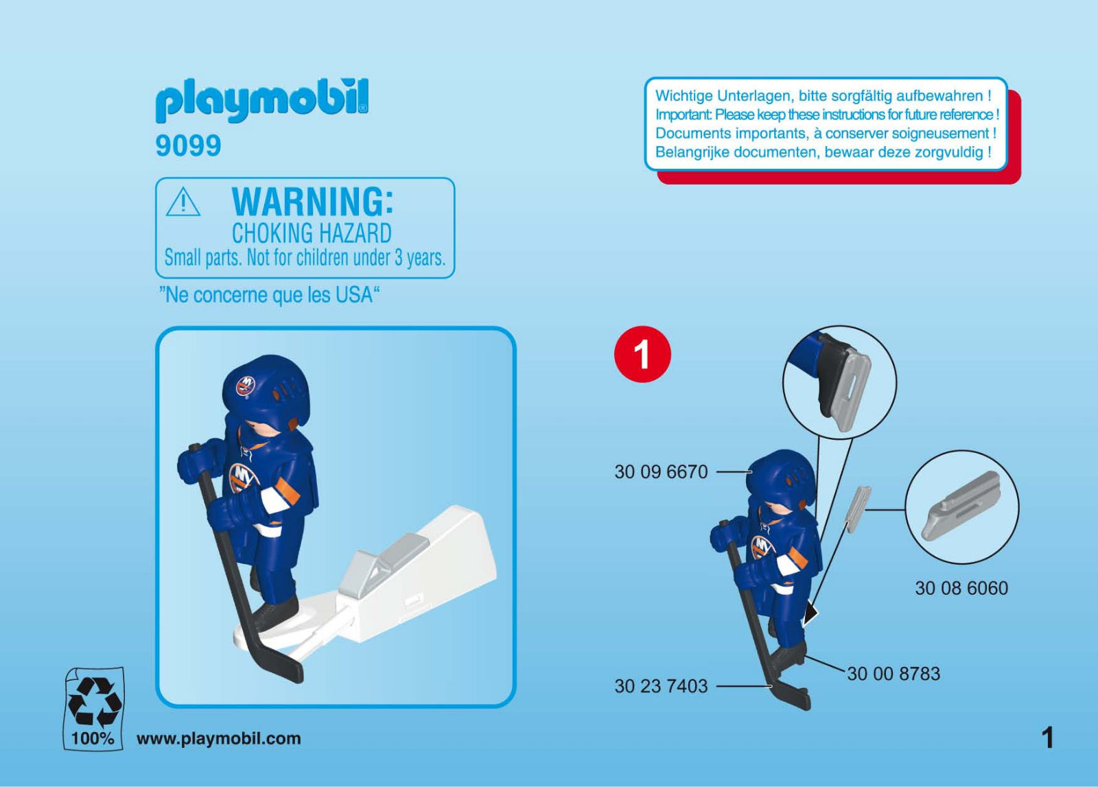 Playmobil 9099 Instructions