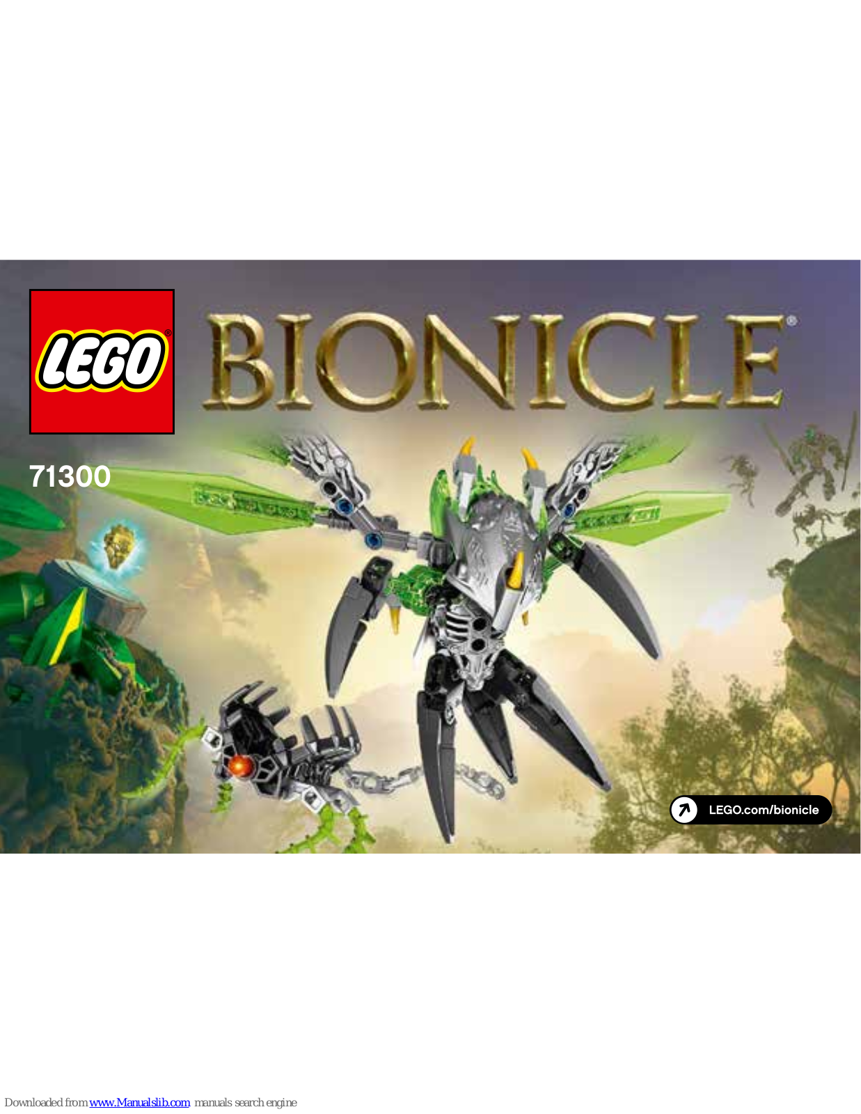 LEGO BIONICLE 71300 Building Instructions