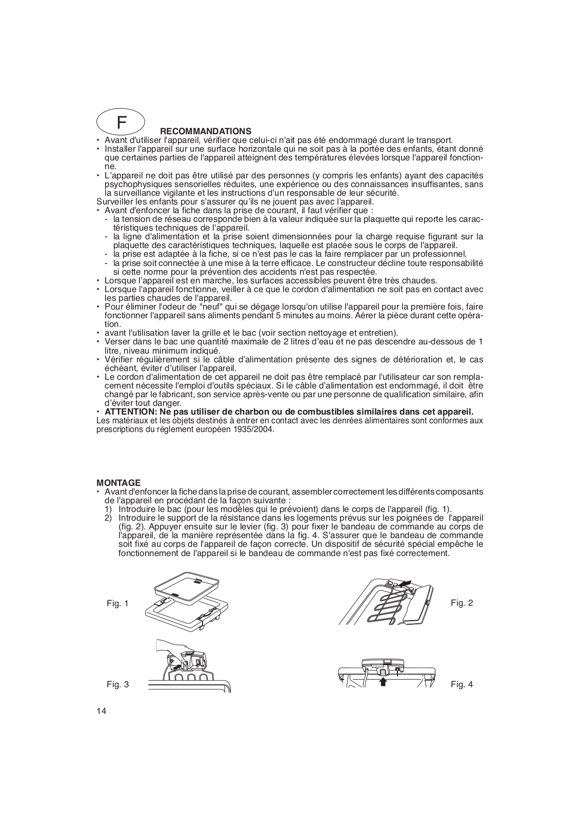 De Longhi BQ 55 User Manual