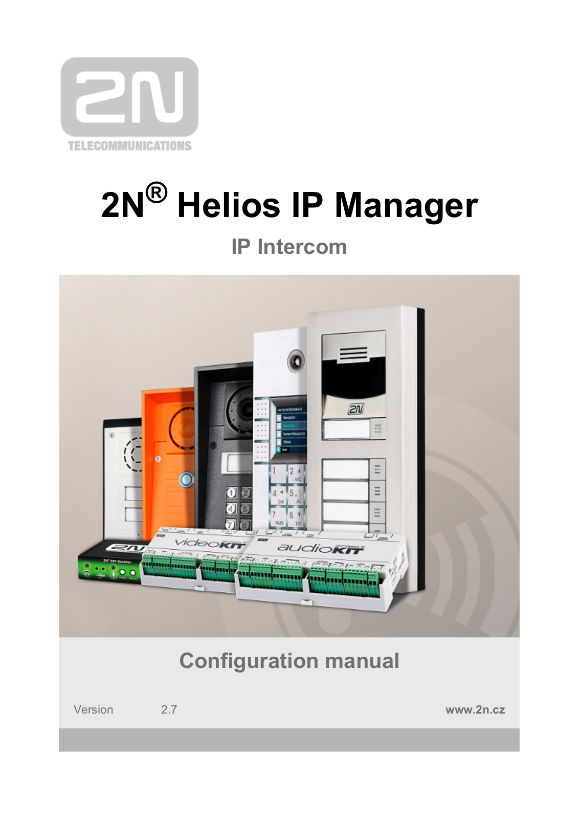 2N Helios IP User Manual v2.7