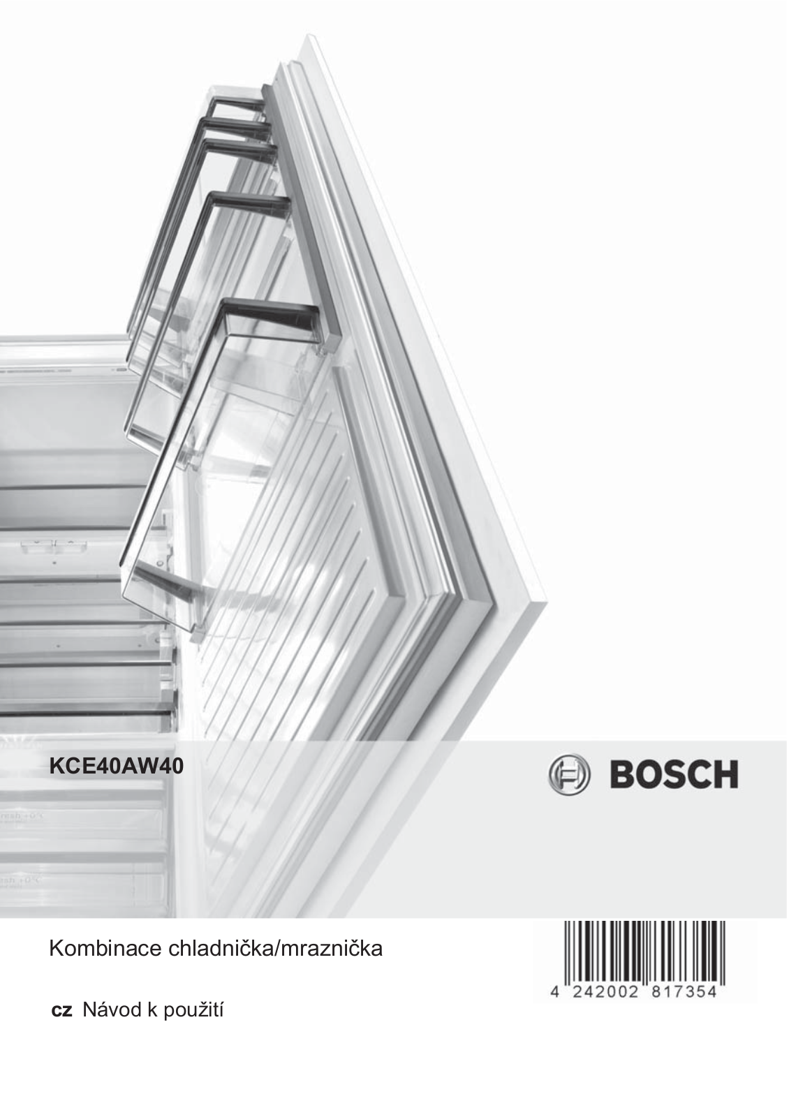 Bosch KCE40AW40 User Manual