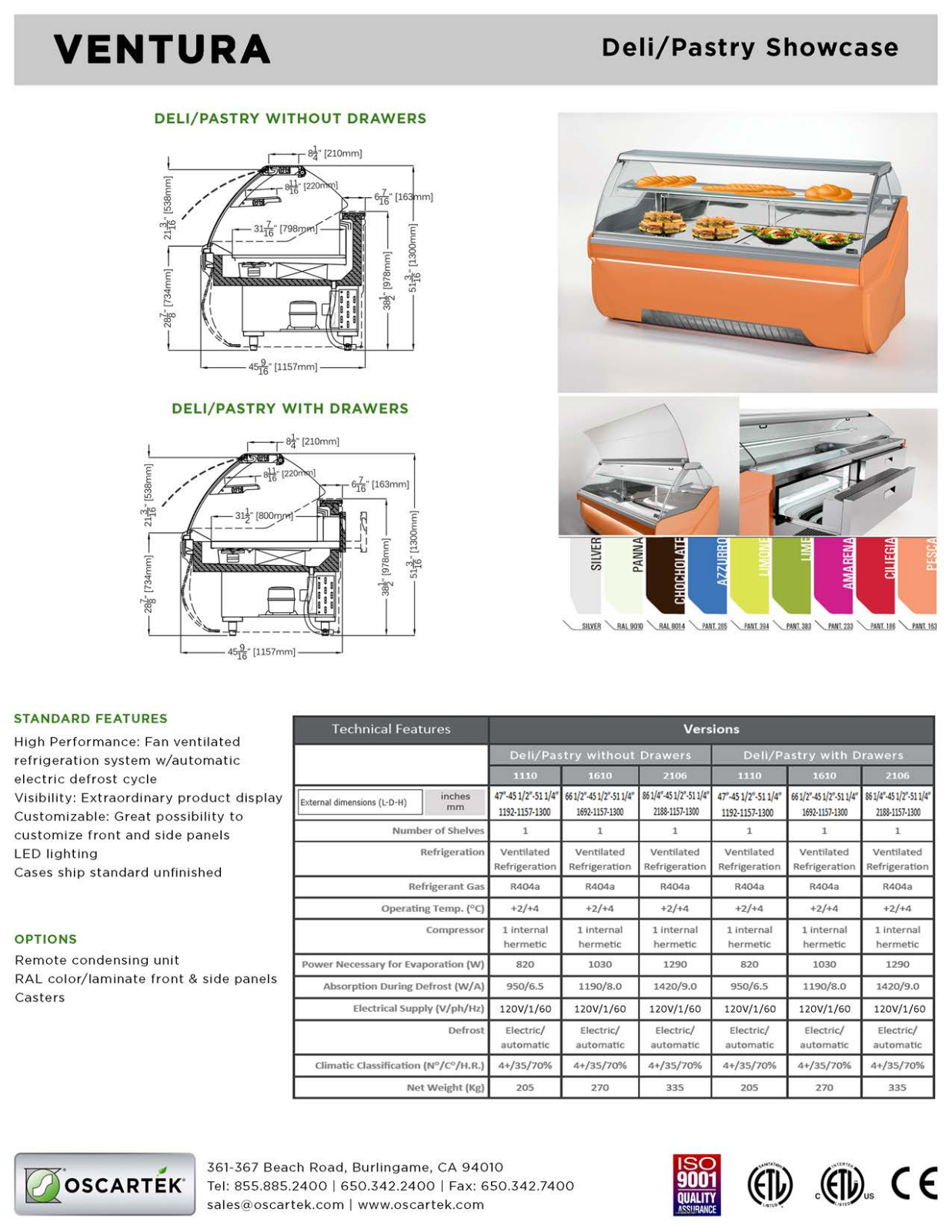 Oscartek VENTURA DP1110 User Manual