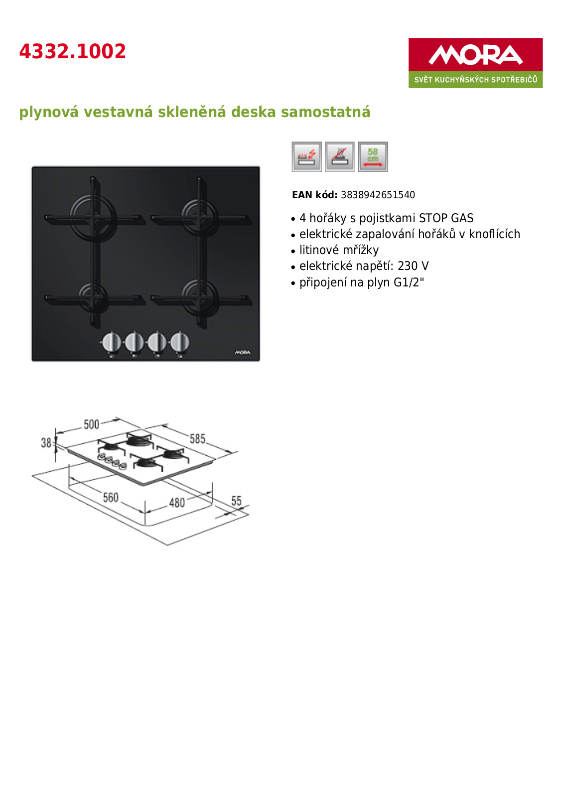 Mora VD 4332.1002 User Manual