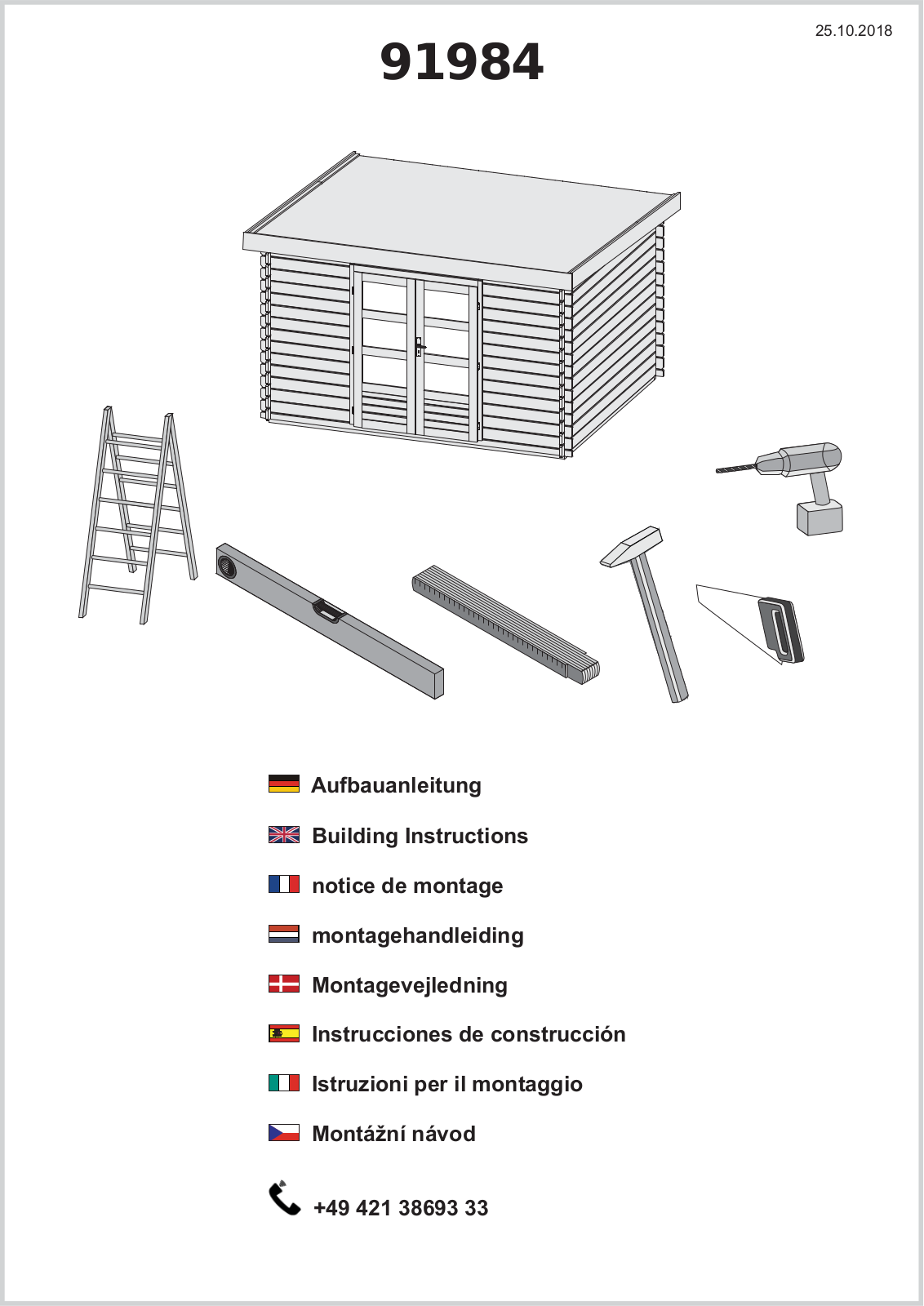 KONIFERA Schloßsee Assembly instructions