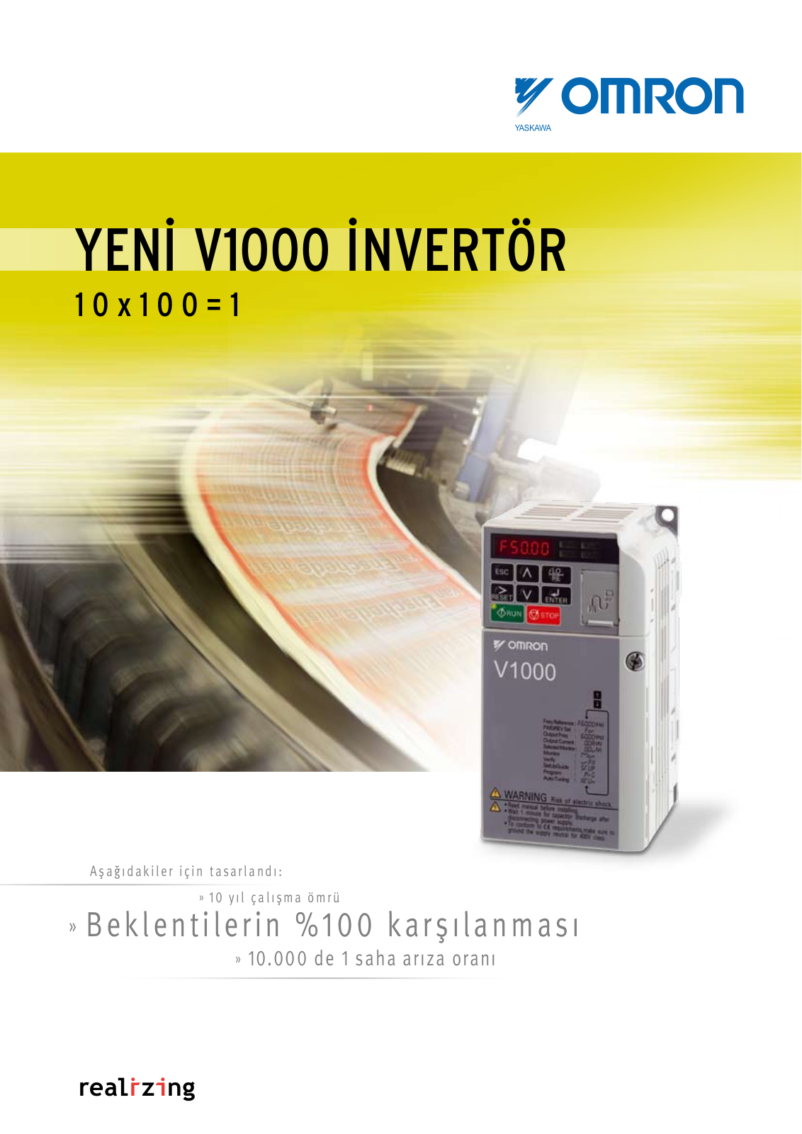 Omron V1000 INVERTER BROCHURE