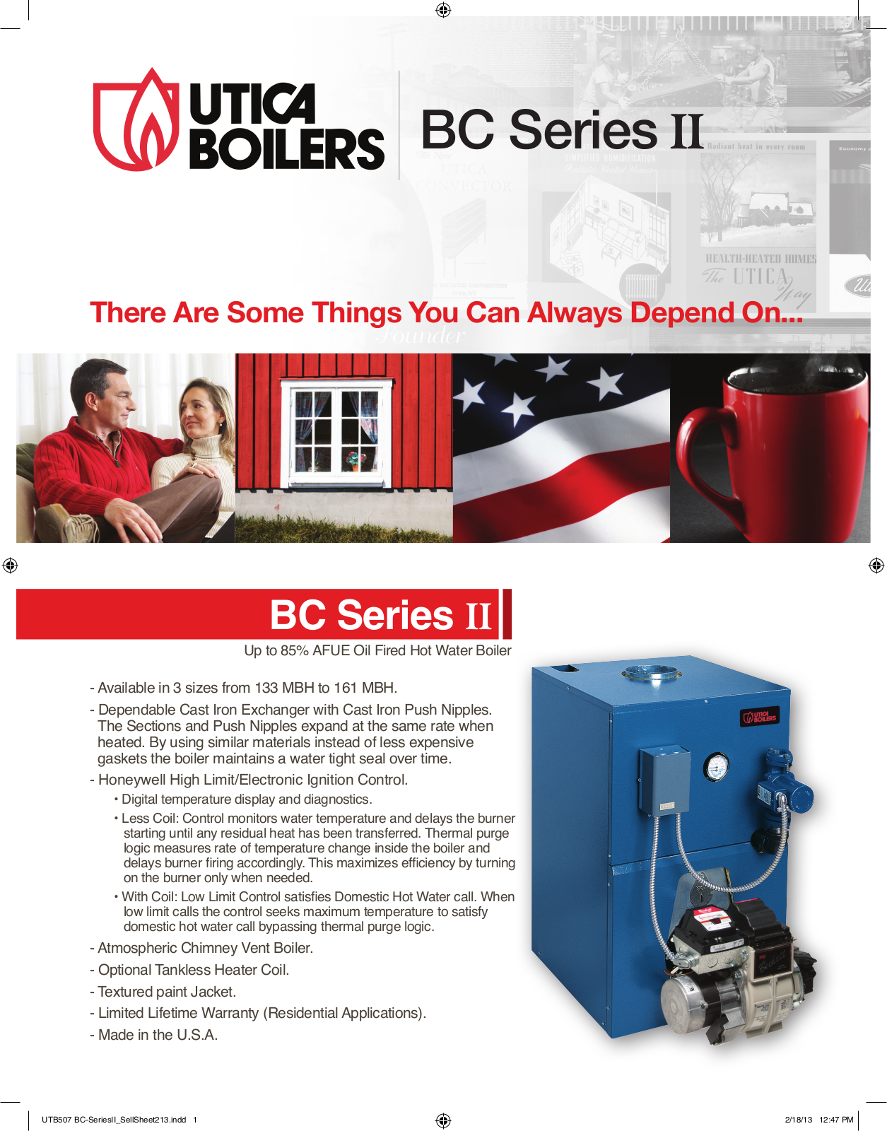 Utica Boilers BC Series II Brochure