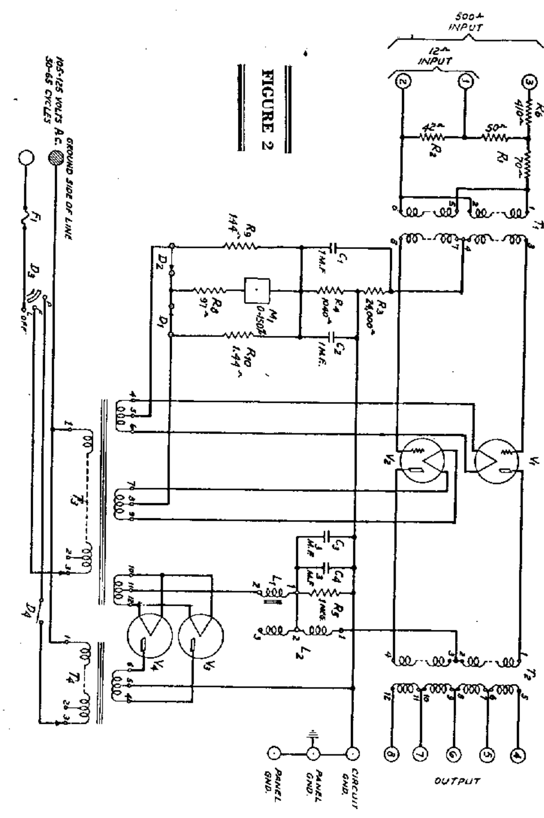 Western Electric 87a schematic