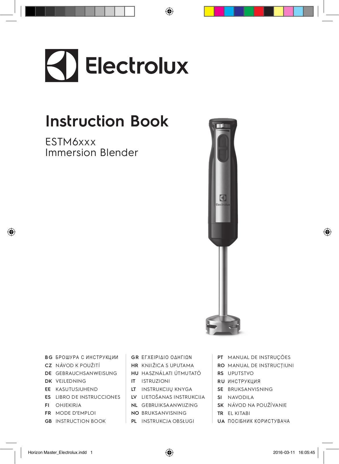 Electrolux ESTM6000 User Manual