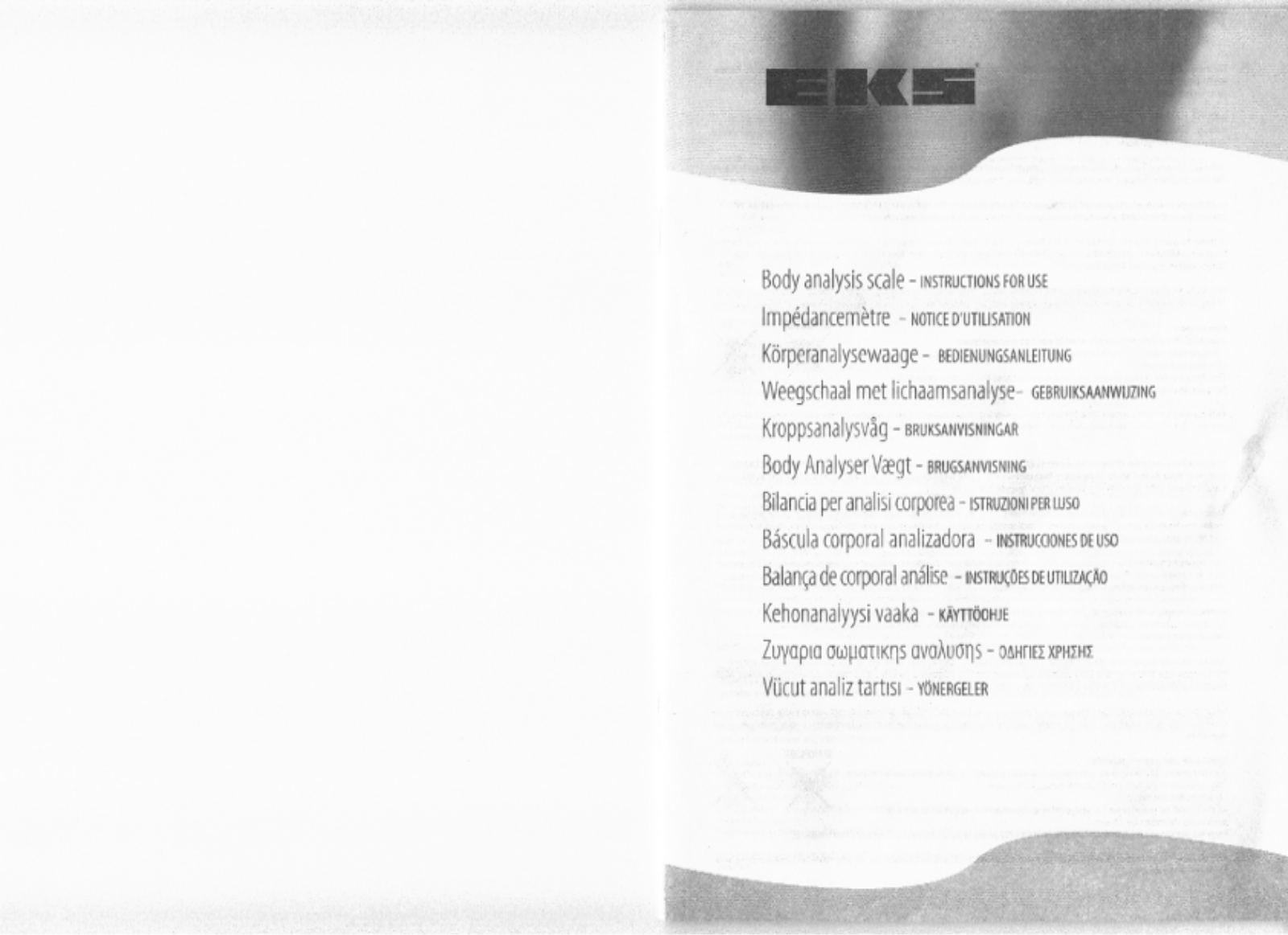 EKS GHO 9880 User Manual