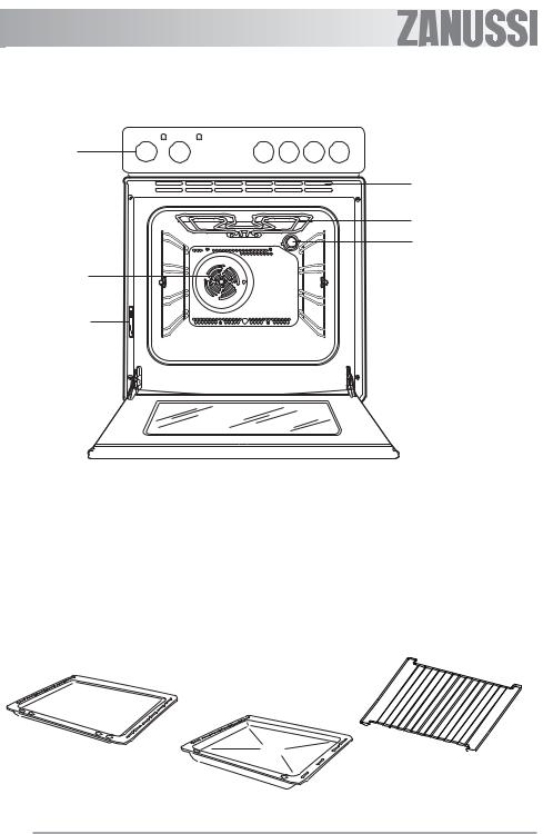 Zanussi ZOU463X User Manual