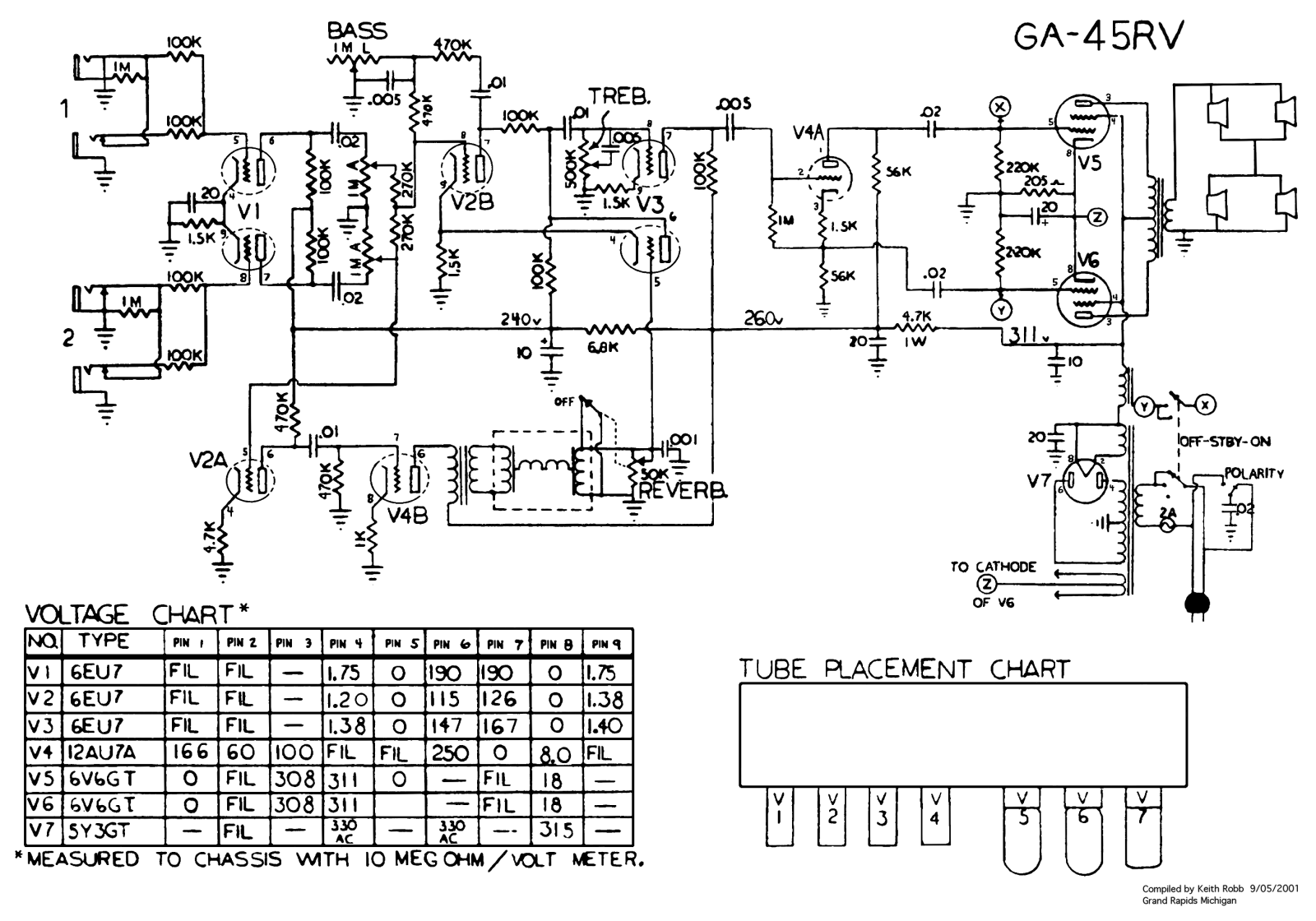 Gibson ga 45rv schematic