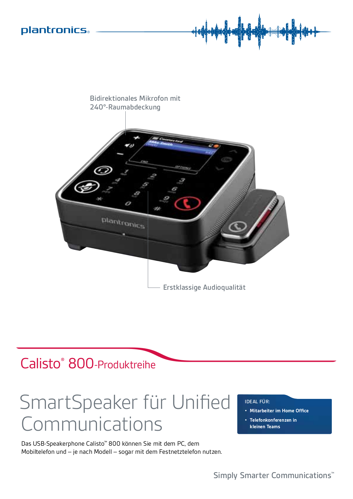 Plantronics P820-M User Manual