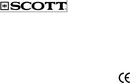 SCOTT PFX 56 M User Manual
