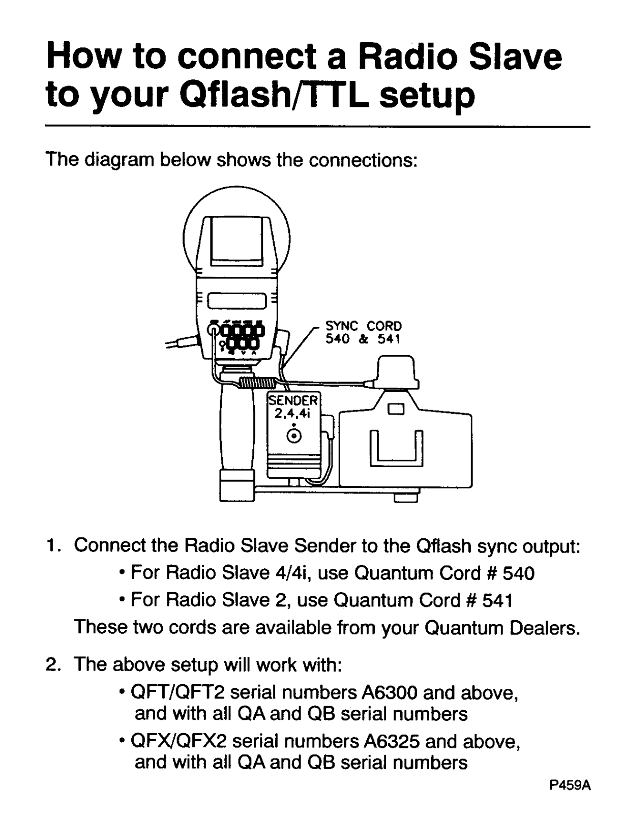 Quantum QFLASH T2D User Manual