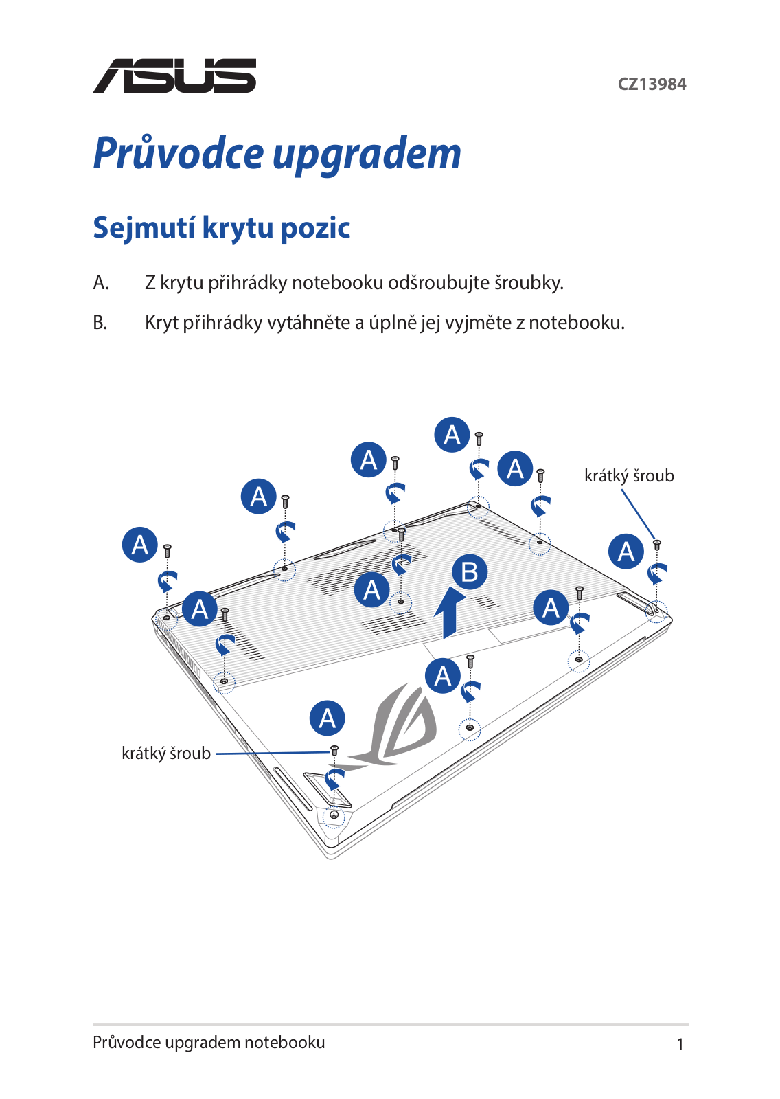 Asus S7CM, Strix SCAR II Upgrade Guide