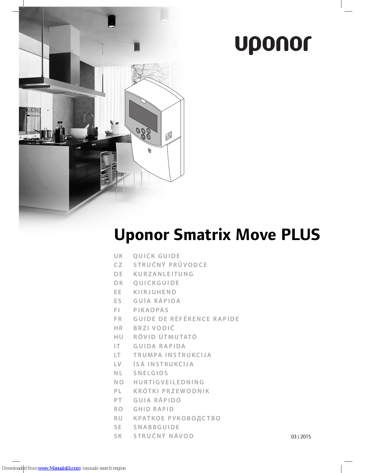 Uponor Smatrix Move PLUS Quick Manual - ManualMachine.com
