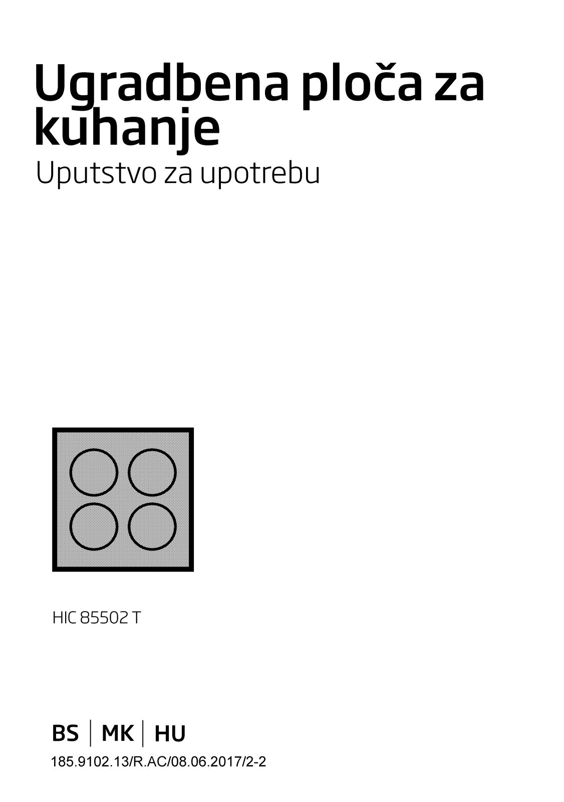 Beko HIC85502T User manual