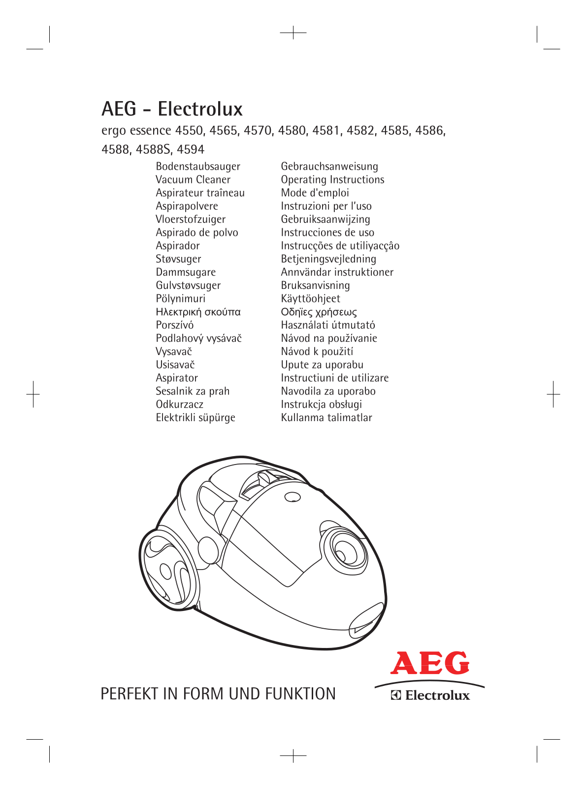 Progress AEG4565, AEG4588 User Manual