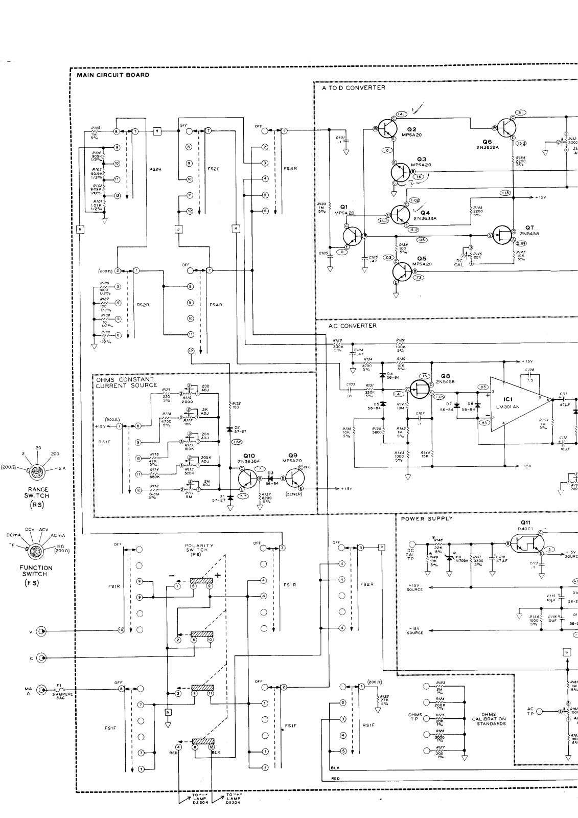 Heathkit IM-1202 Schematic