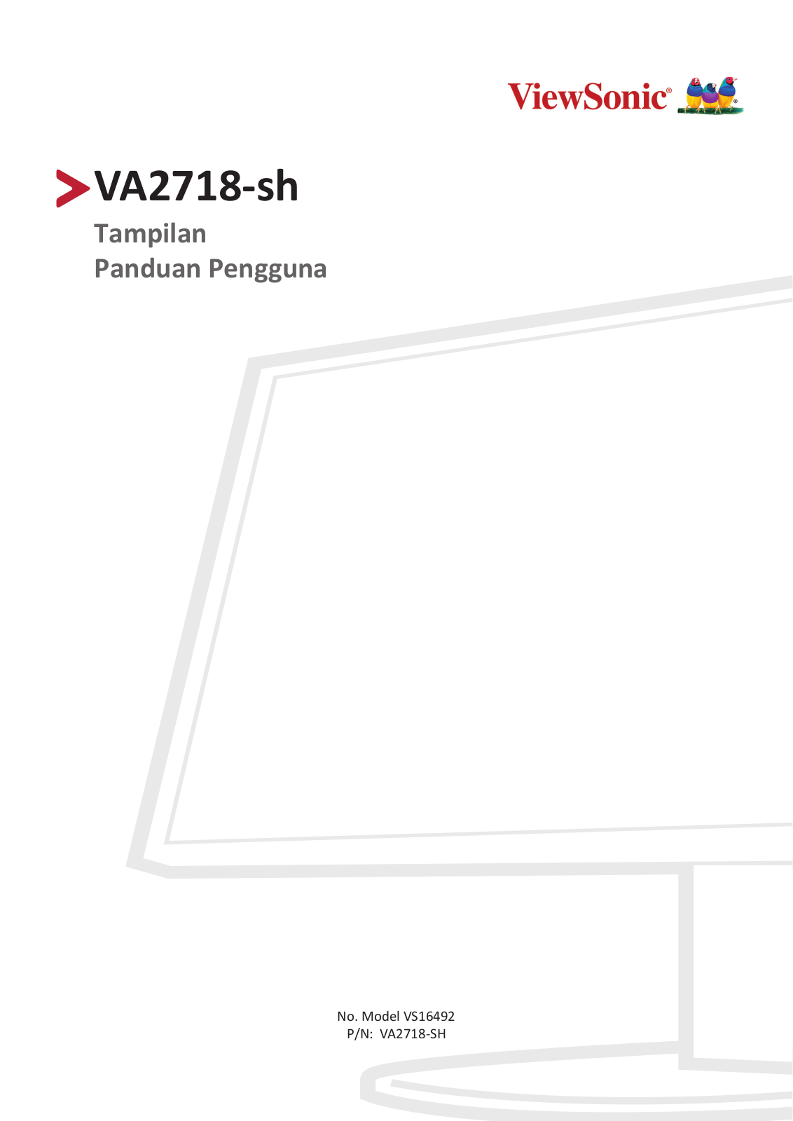Viewsonic VA2718-SH User Guide - ManualMachine.com