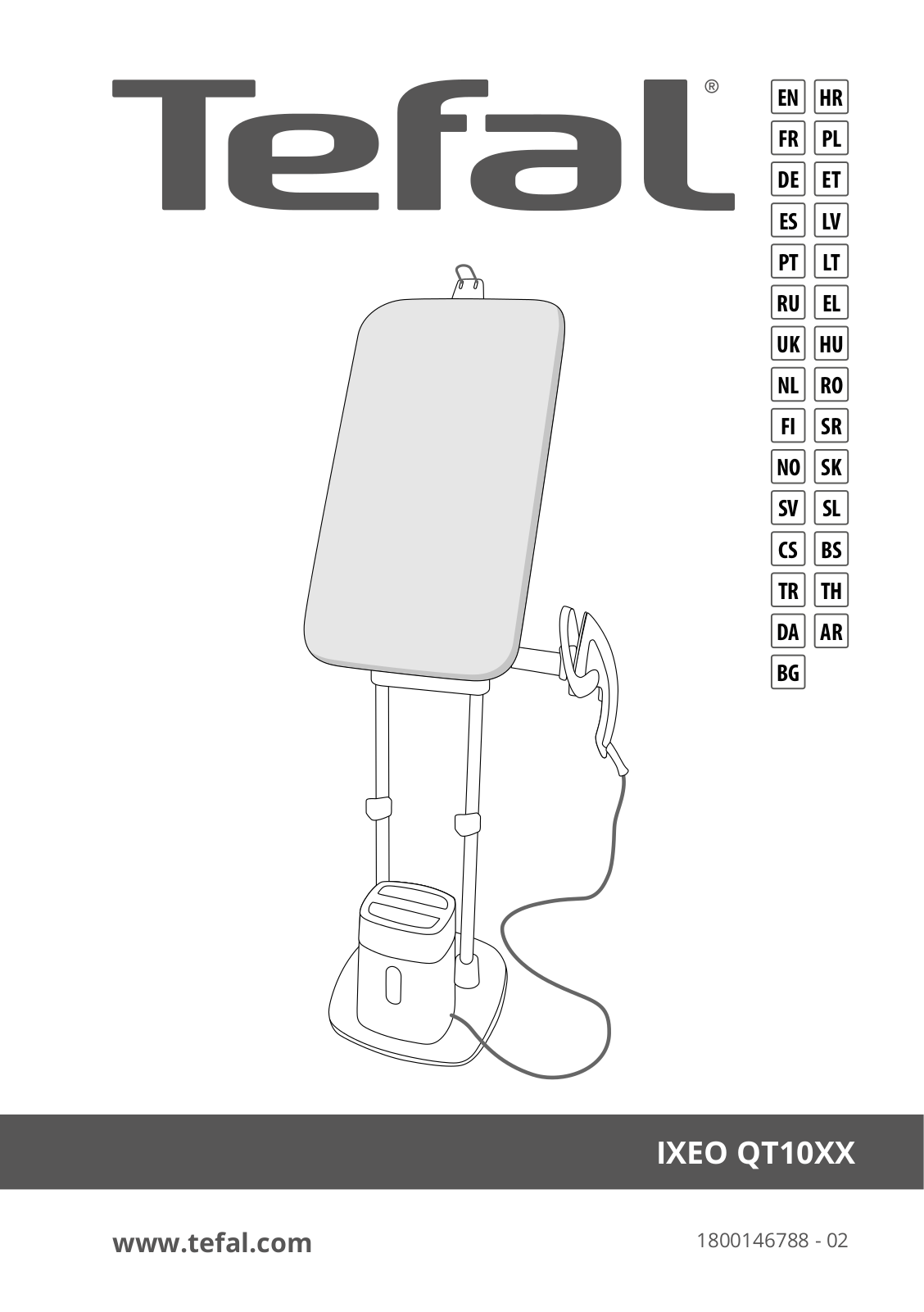 Tefal QT1020E0 User Manual