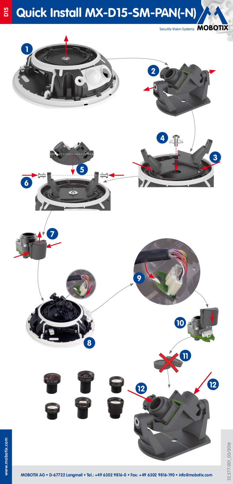 MOBOTIX MX O-SDA-P-6N6N, MX O-SDA-P-6D6D Datasheet - ManualMachine.com
