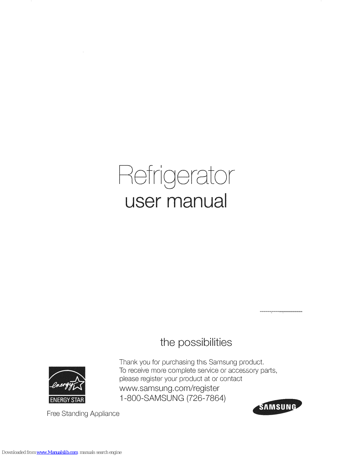 Samsung RF31FMEDBSR/AA, RF31FMESBSR/AA, RF31FMESBSR/AA-0001 User Manual - ManualMachine.com