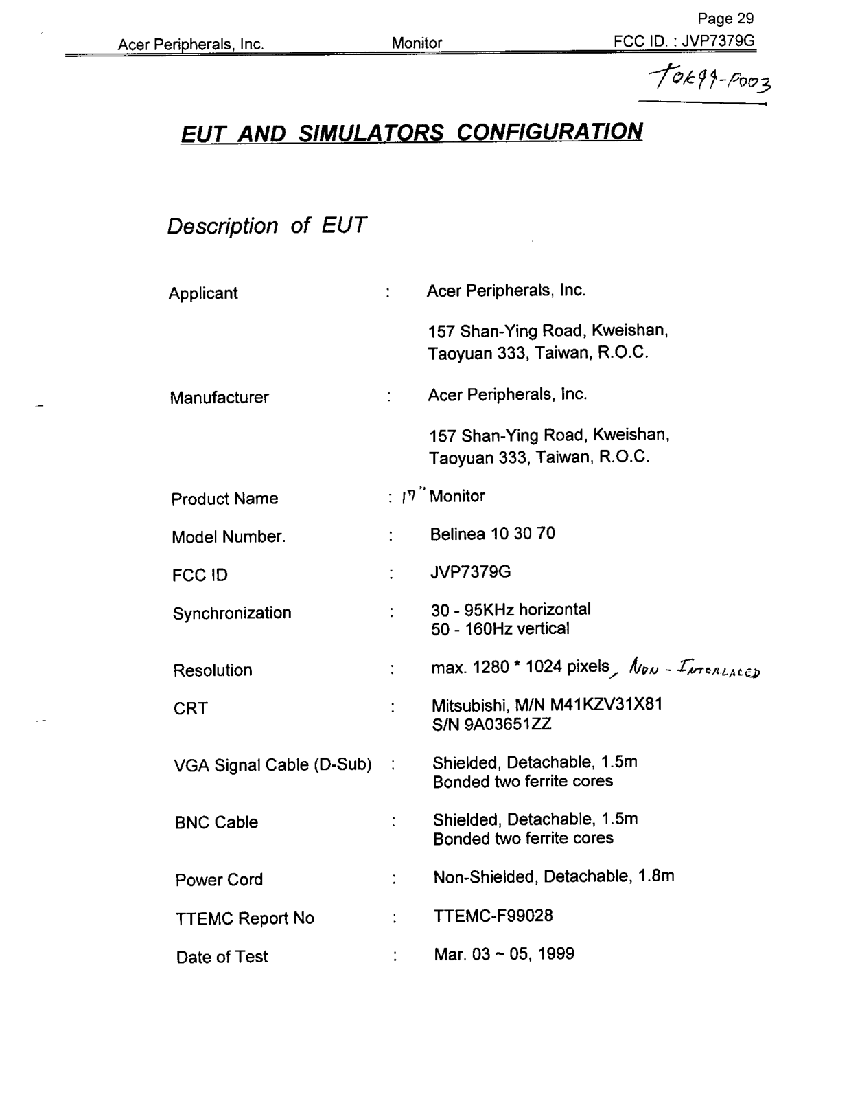 Acer 7379 Schematic