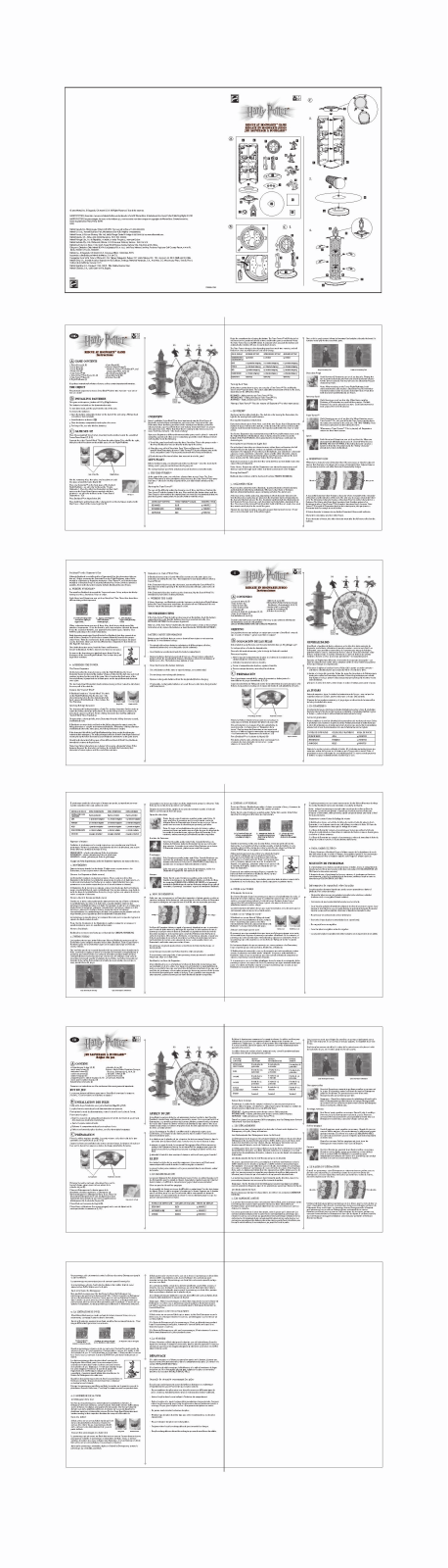 Fisher-Price C5555 Instruction Sheet