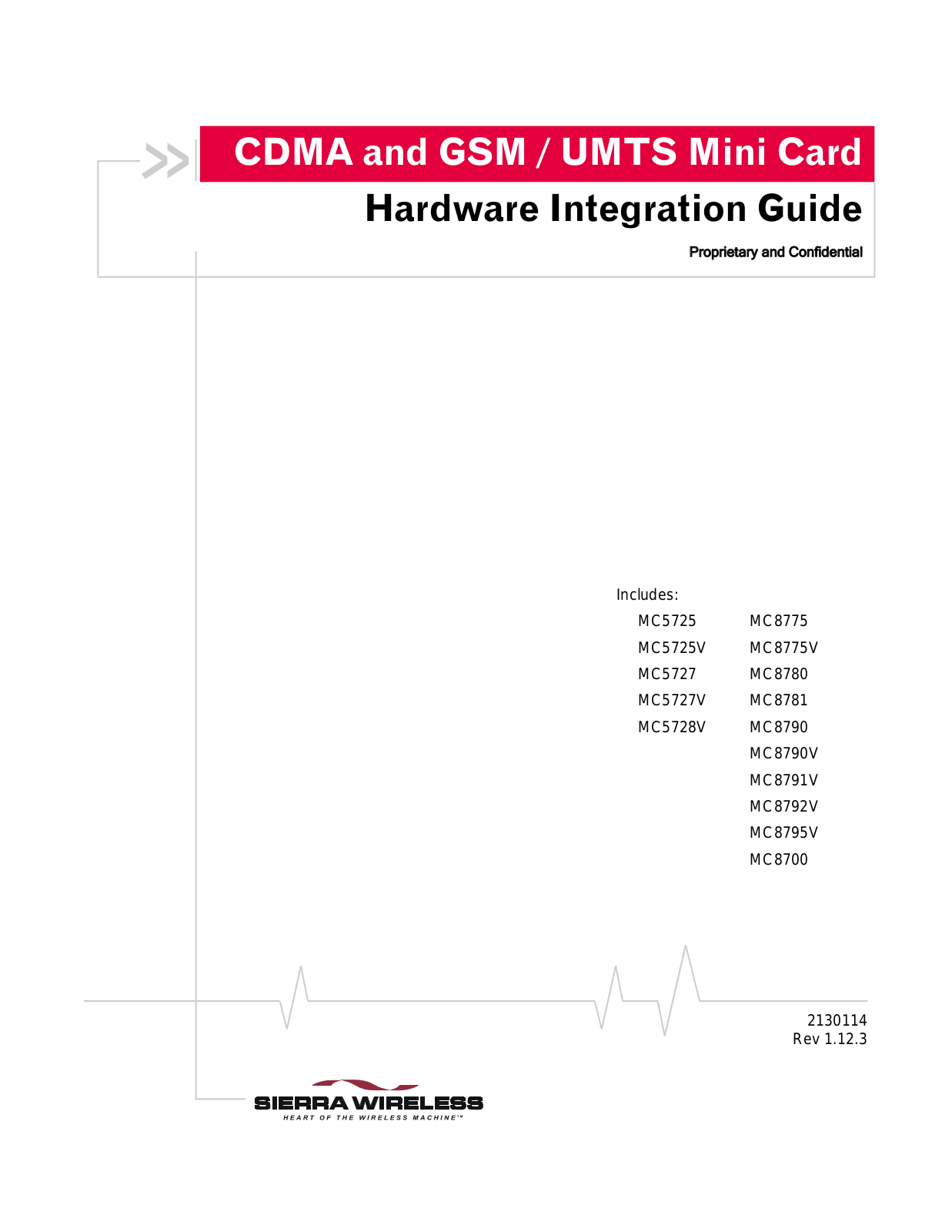 Sierra Wireless MC8700 Users manual