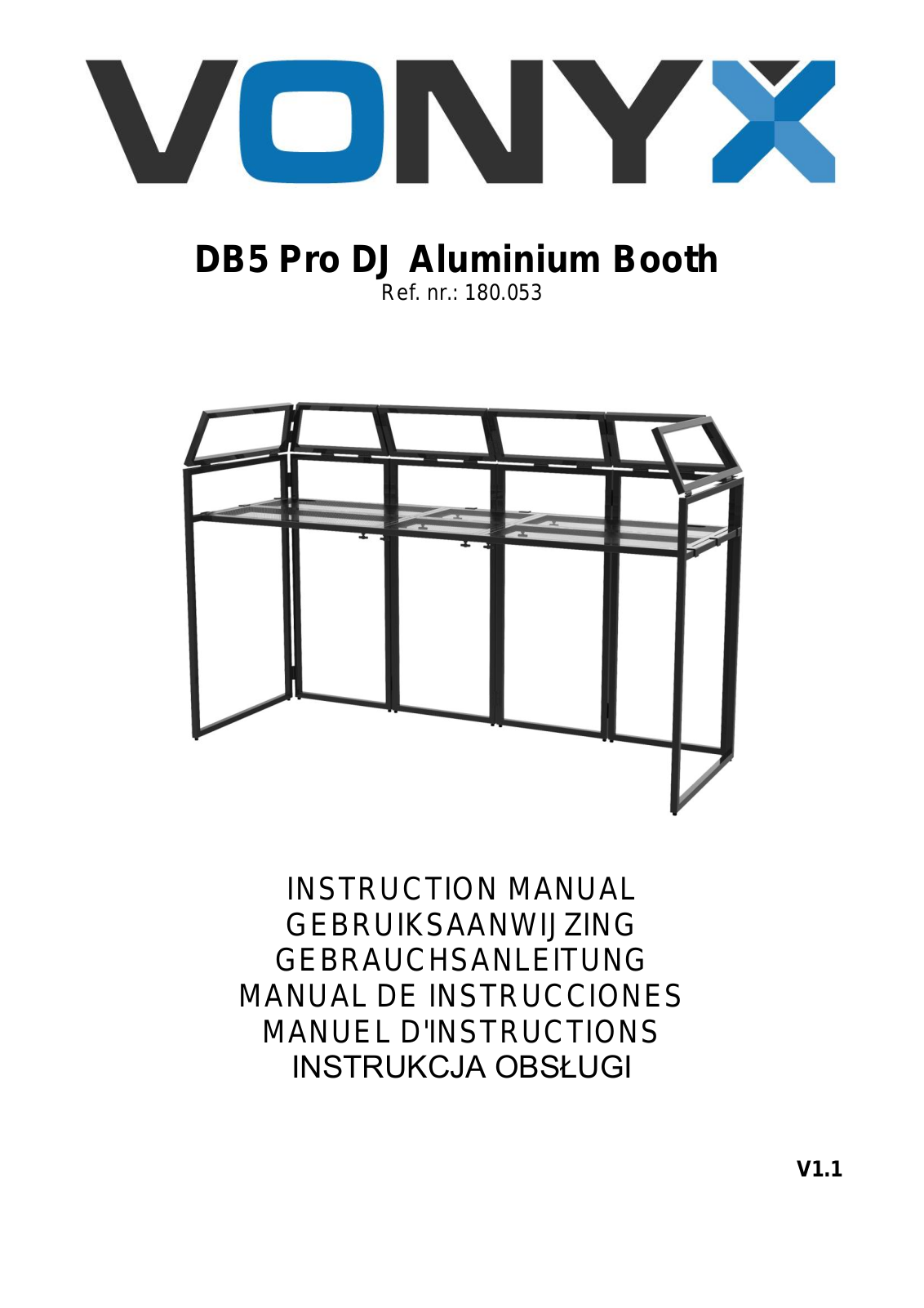 VonyX DB5 Pro, 180.053 User guide - ManualMachine.com