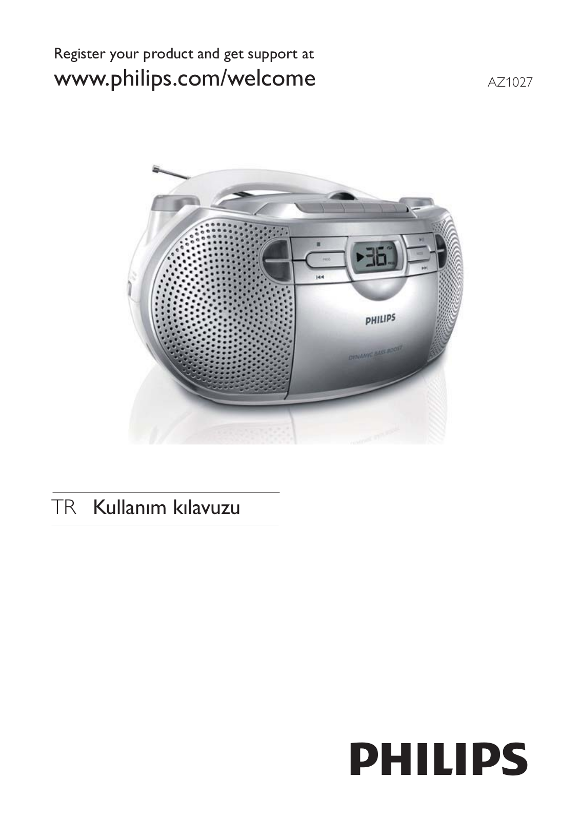 PHILIPS AZ1027 User Manual