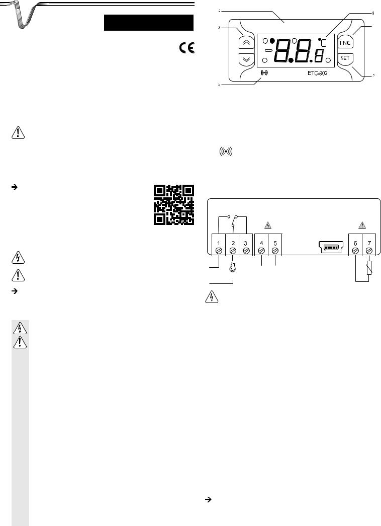 VOLTCRAFT ETC-902 Operation Manual