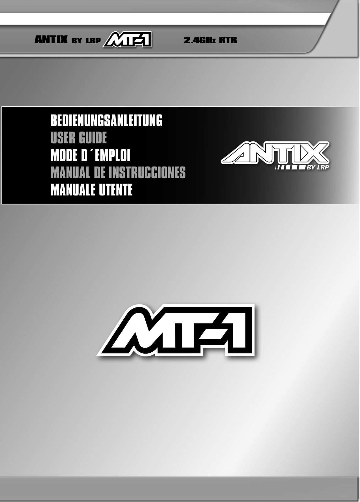 LRP ANTIX MT-1 User Manual - ManualMachine.com