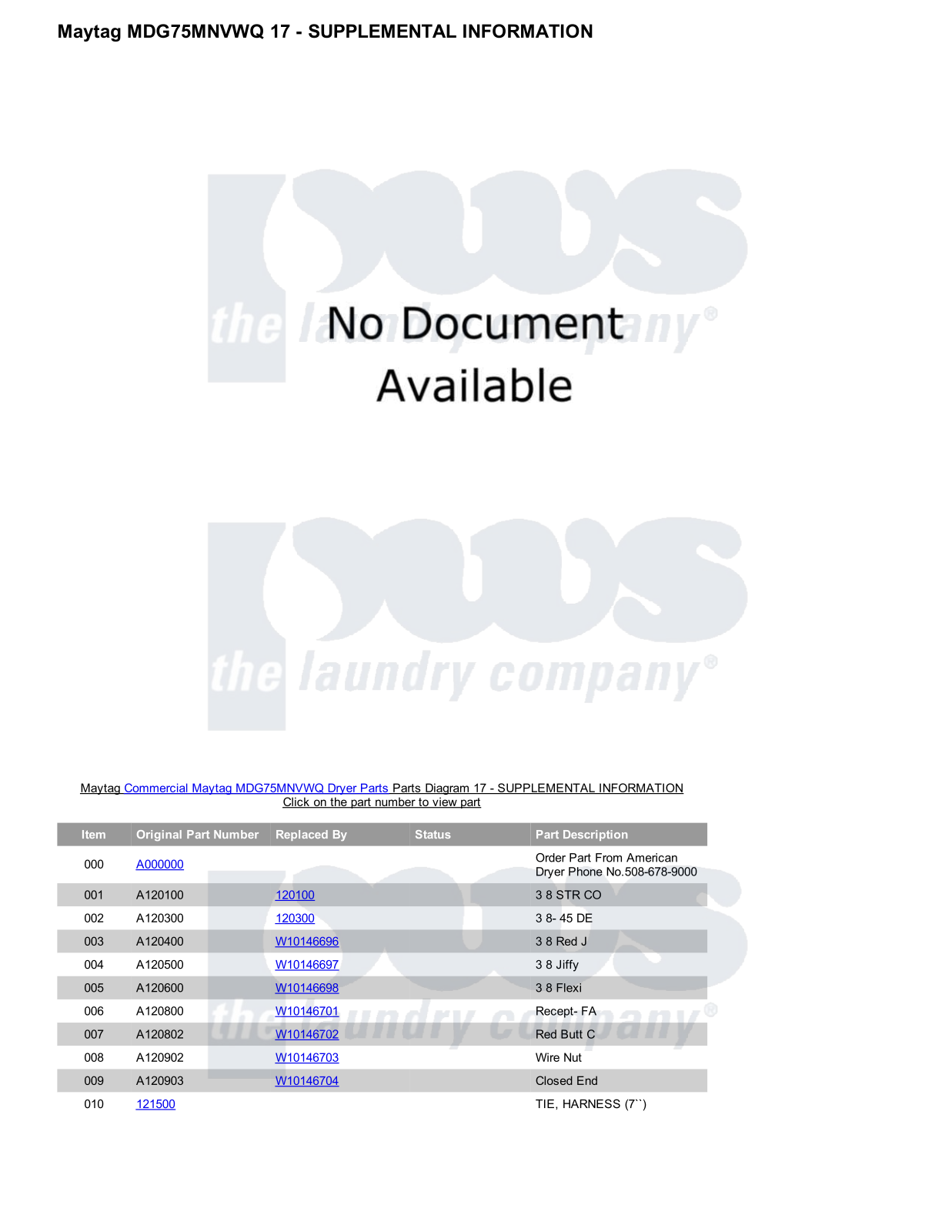 Maytag MDG75MNVWQ Parts Diagram