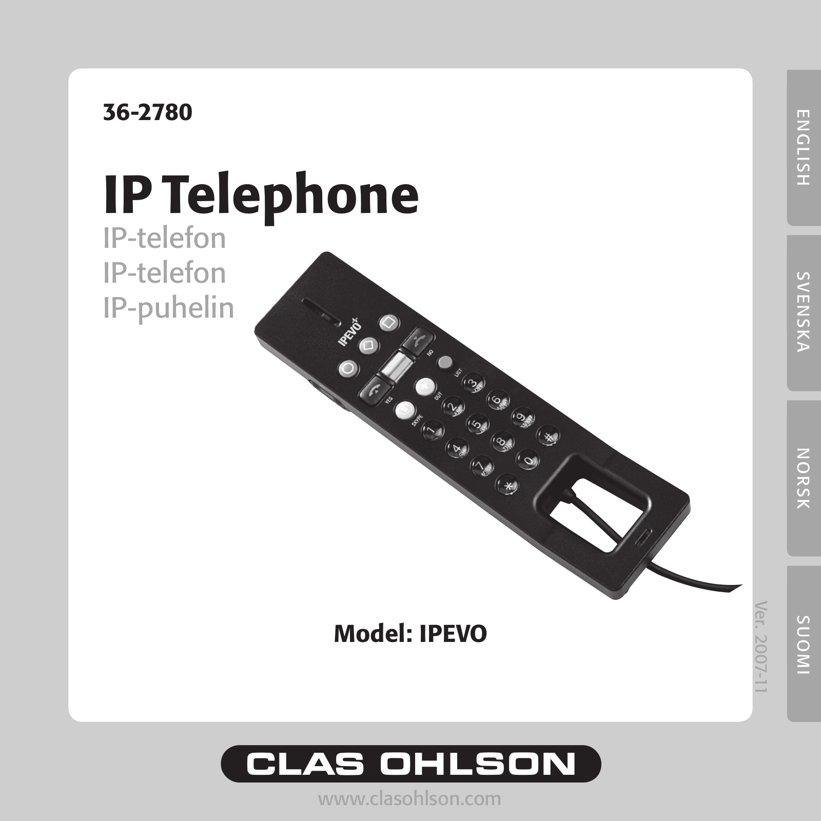 Clas Ohlson IPEVO Quick Manual