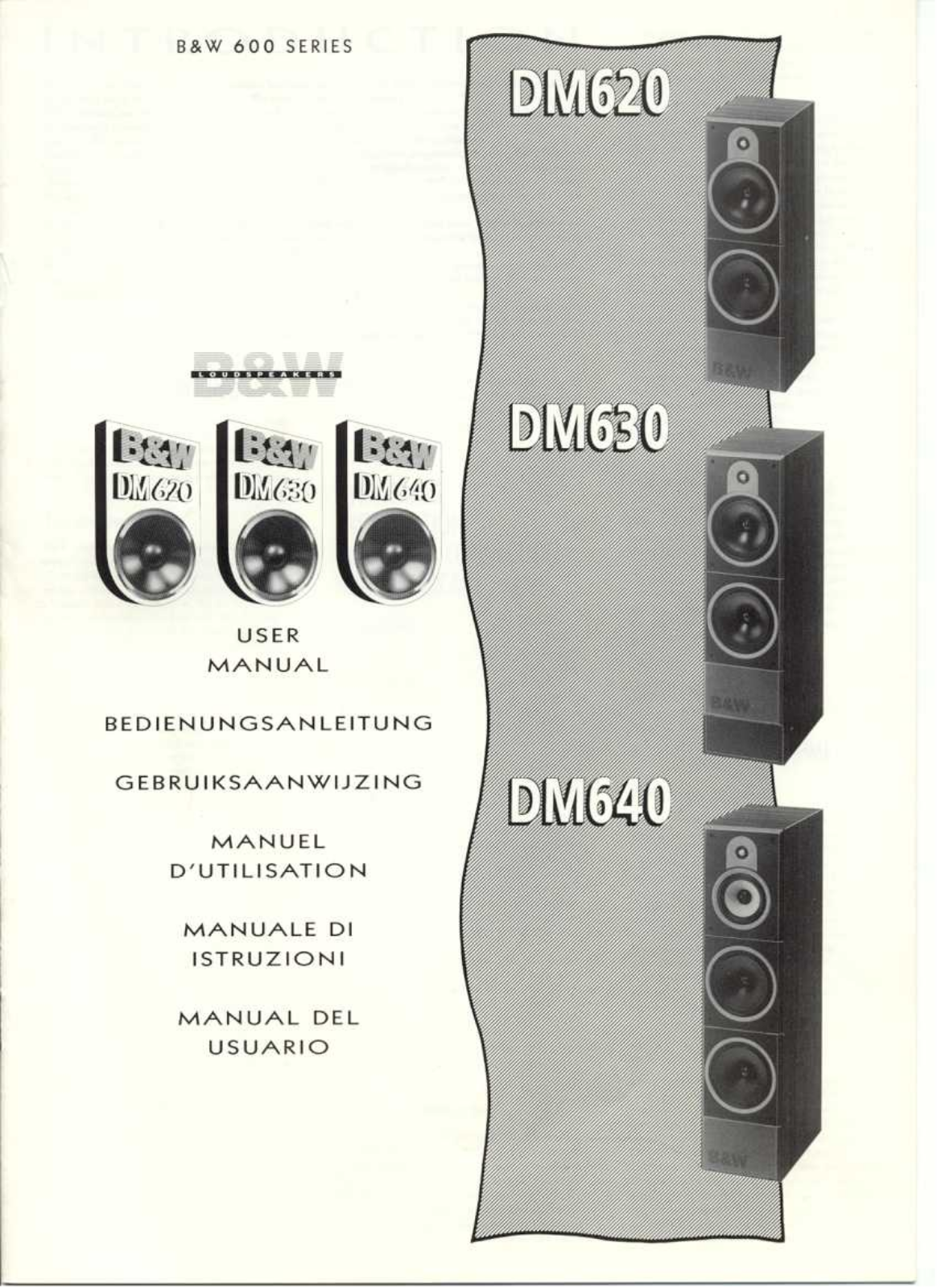 B&W DM 640 User Manual