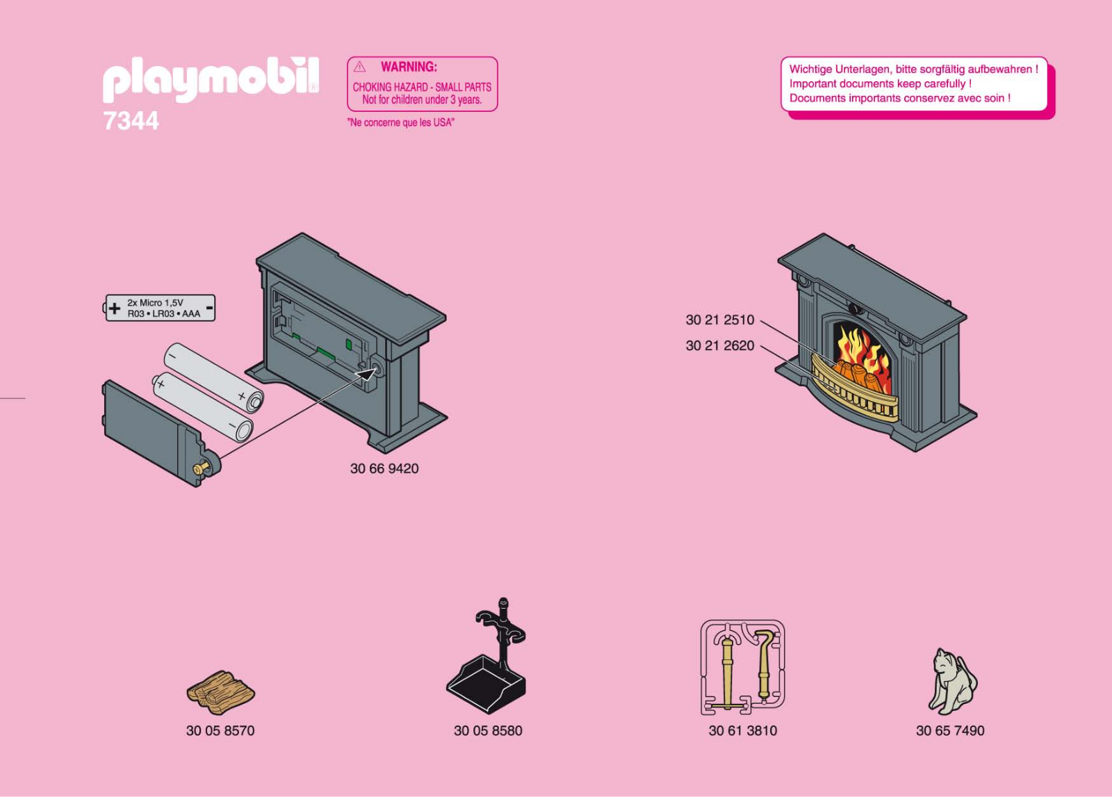 Playmobil 7344 Instructions