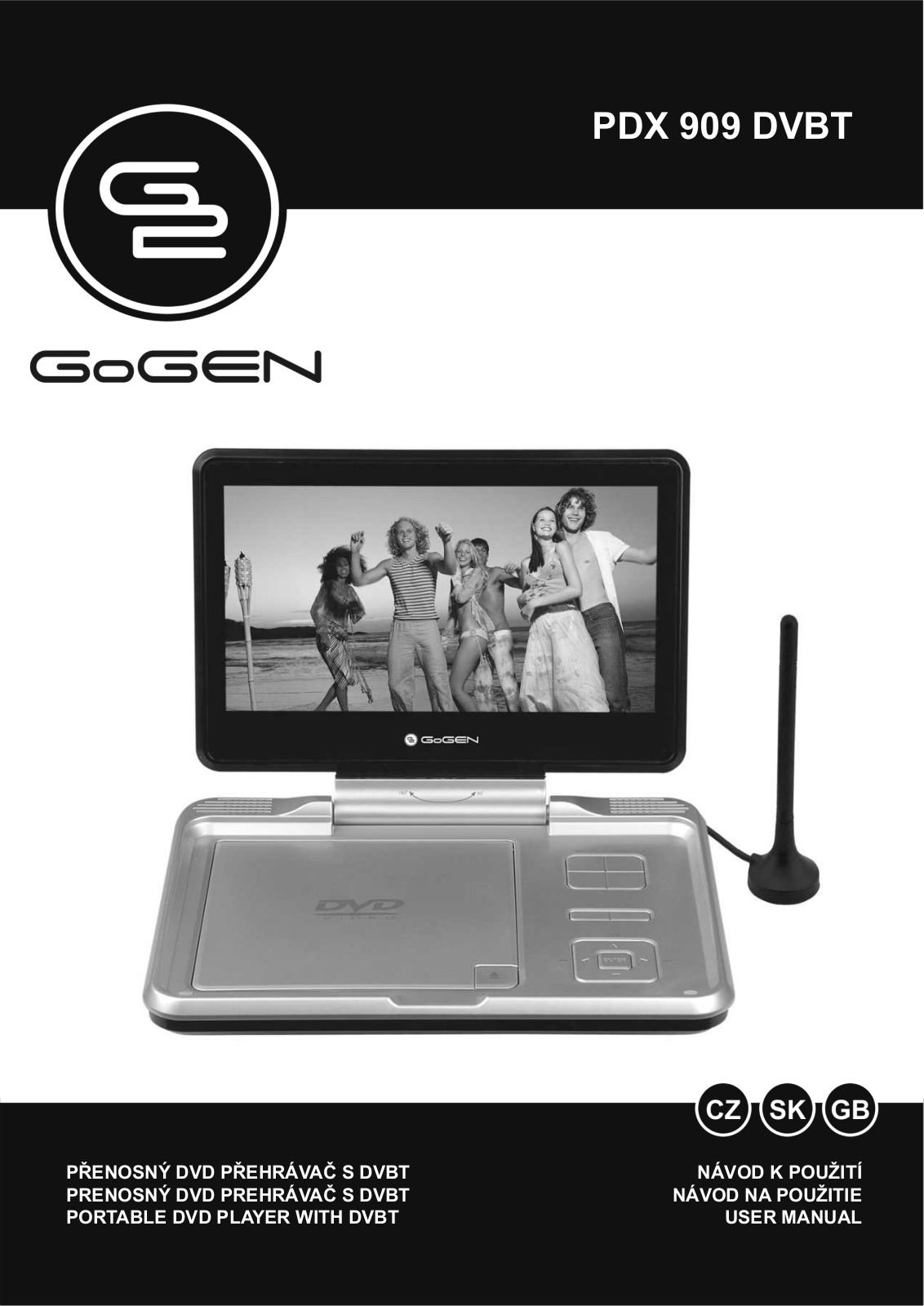 GoGen PDX 909 DVBT User Manual