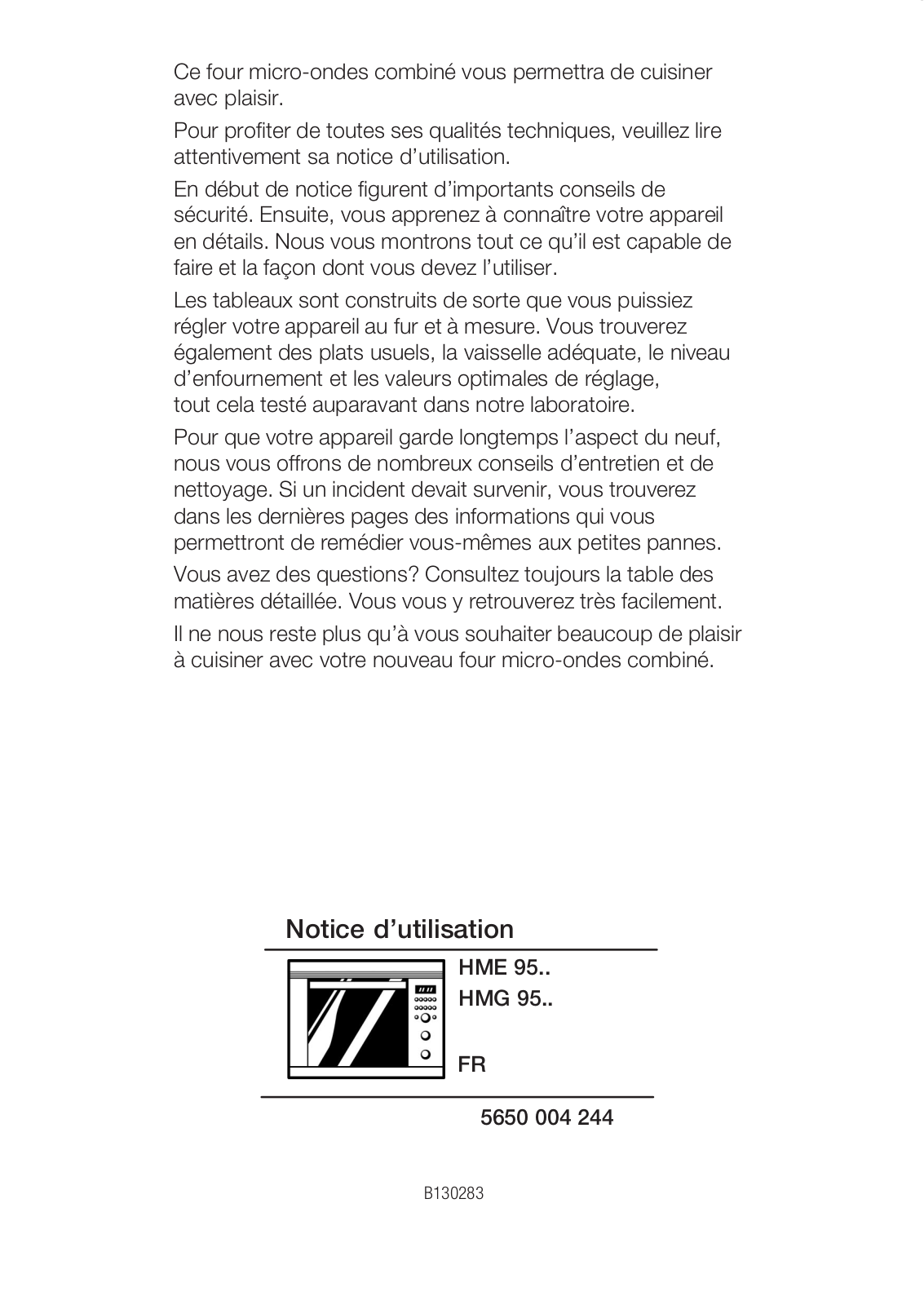 Siemens HME9550NL, HME9551 User Manual