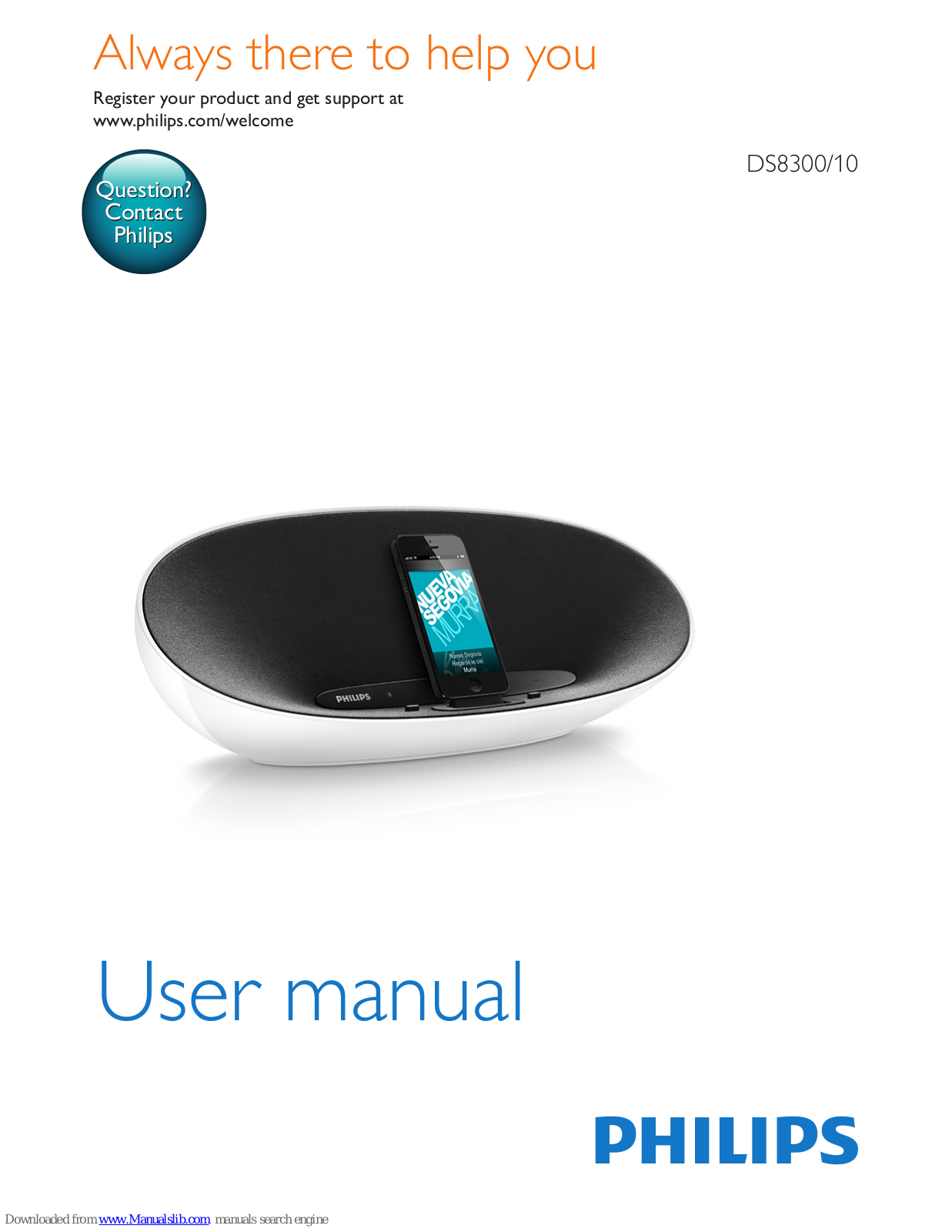 Philips DS8310 User Manual - ManualMachine.com