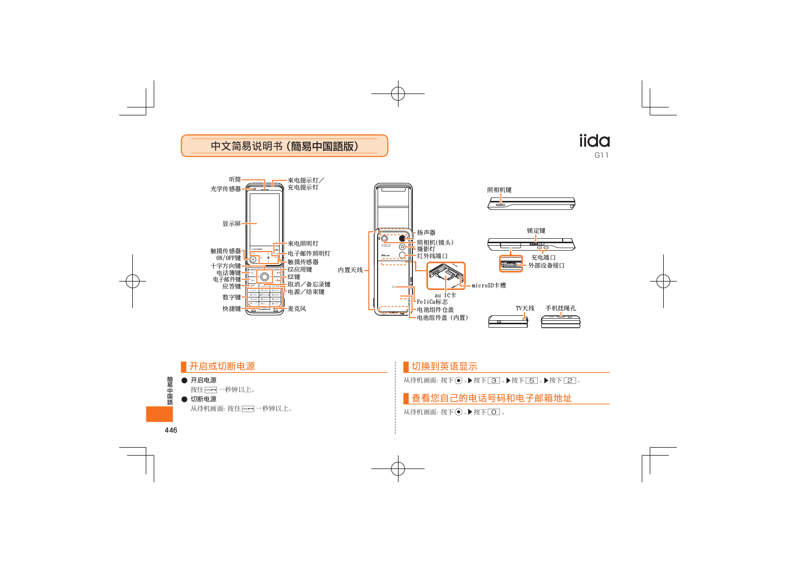 iida G11 User Manual