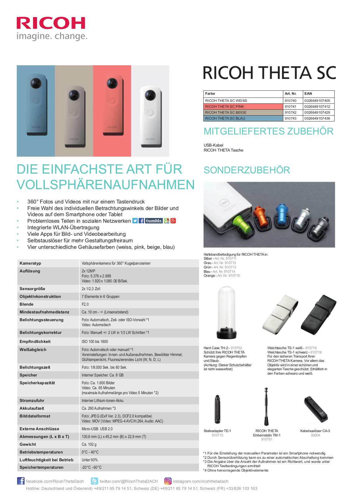 Ricoh Theta SC User Manual