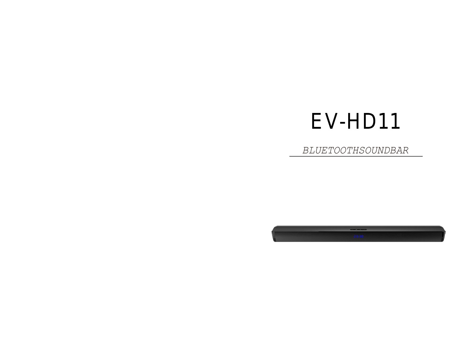 Evomusic EV-HD11 User guide - ManualMachine.com