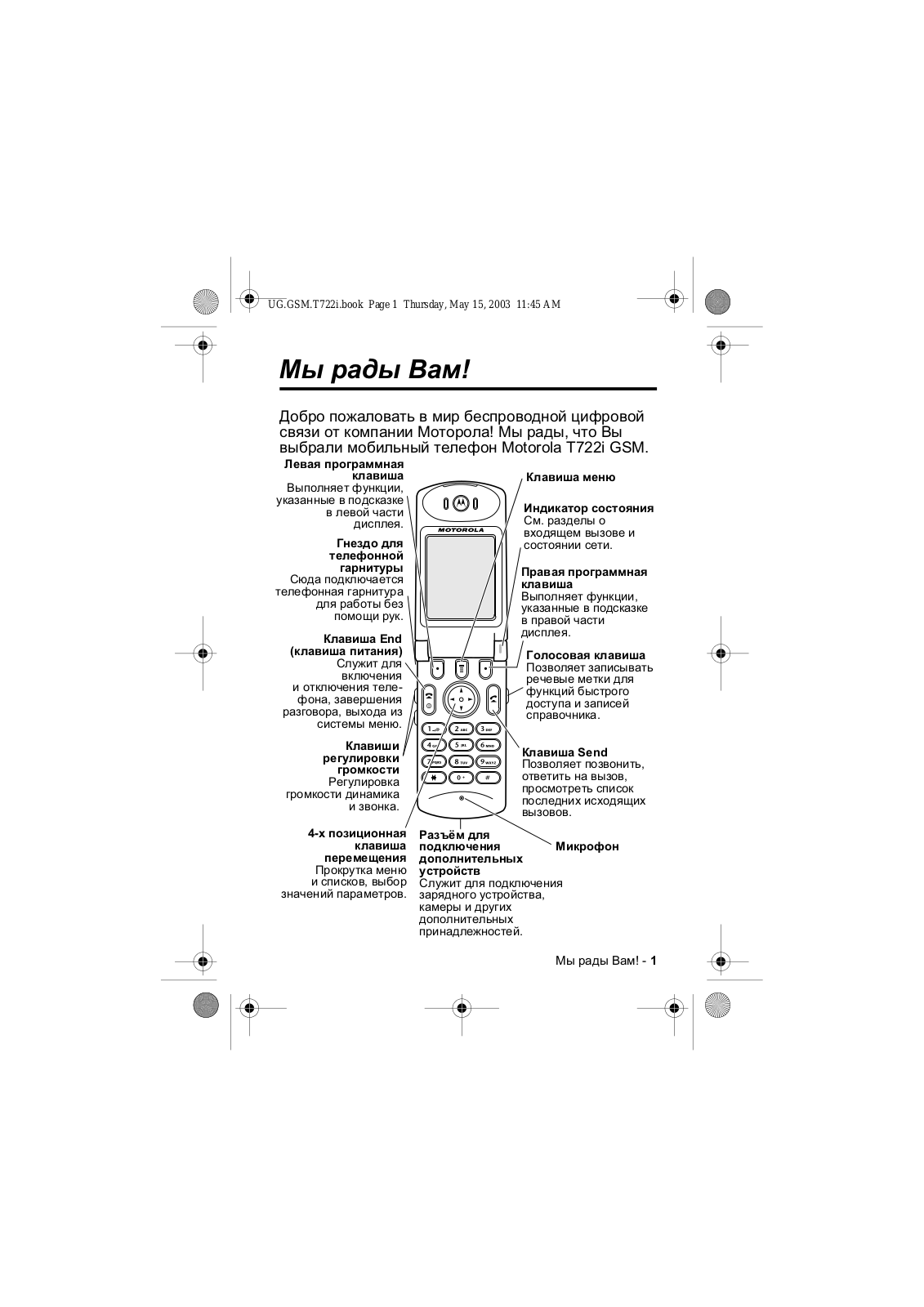 Motorola T722i User Manual
