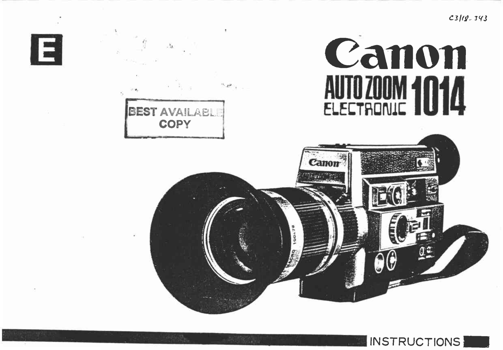 Canon LP 1014 User Manual